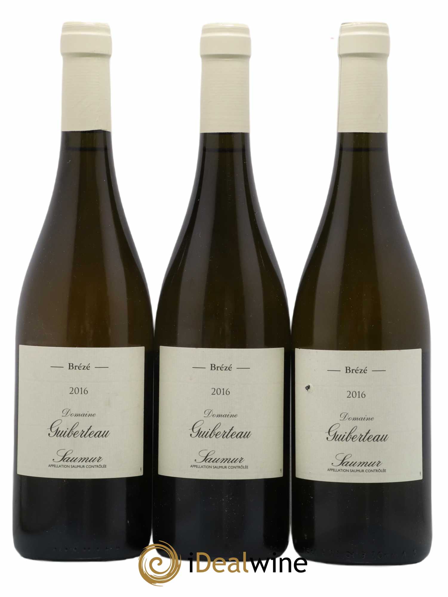 Saumur Brézé Domaine Guiberteau 2016 - Posten von 3 Flaschen - 0