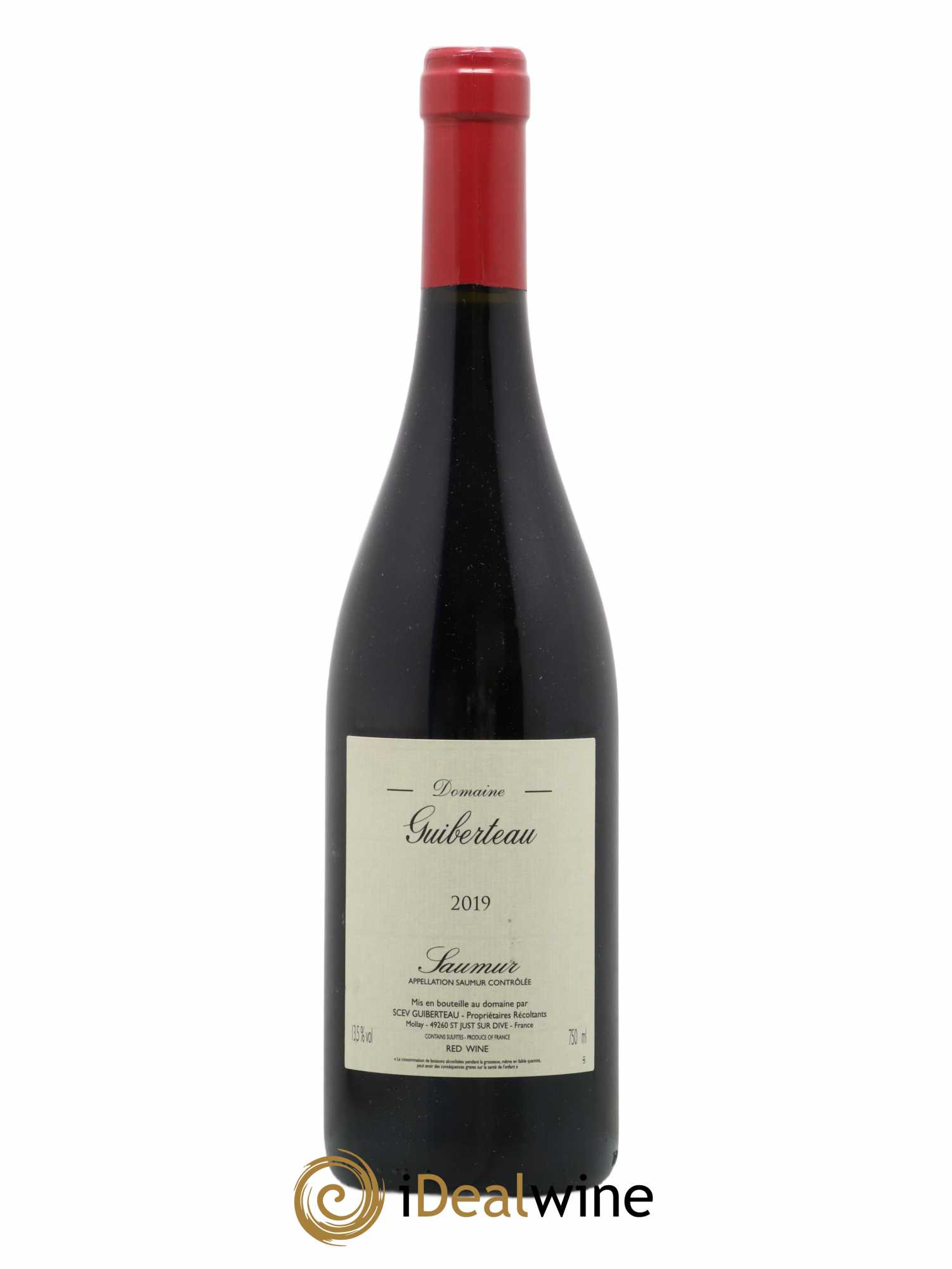 Saumur Domaine Guiberteau 2019 - Lot de 1 bouteille - 0