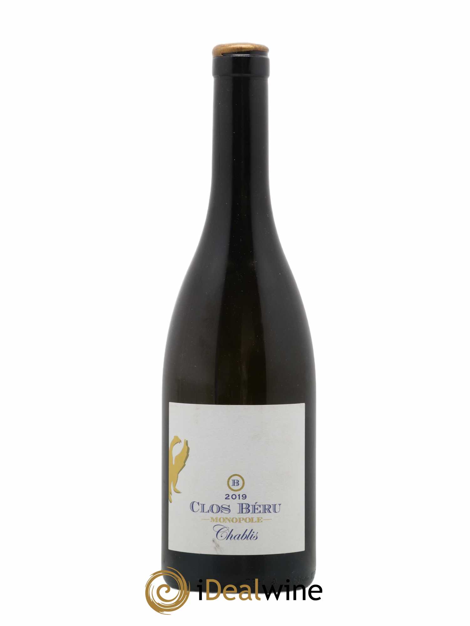 Chablis Clos Béru Monopole Château de Béru 2019 - Lot de 1 bouteille - 0