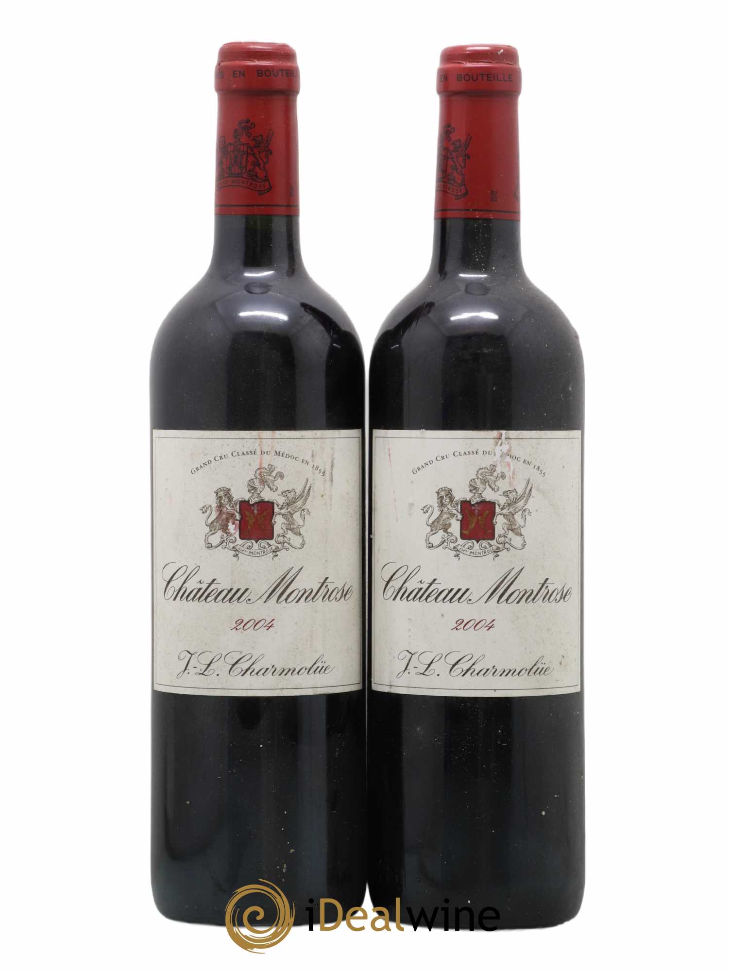 Château Montrose 2ème Grand Cru Classé 2004 - Lot de 2 bouteilles - 0