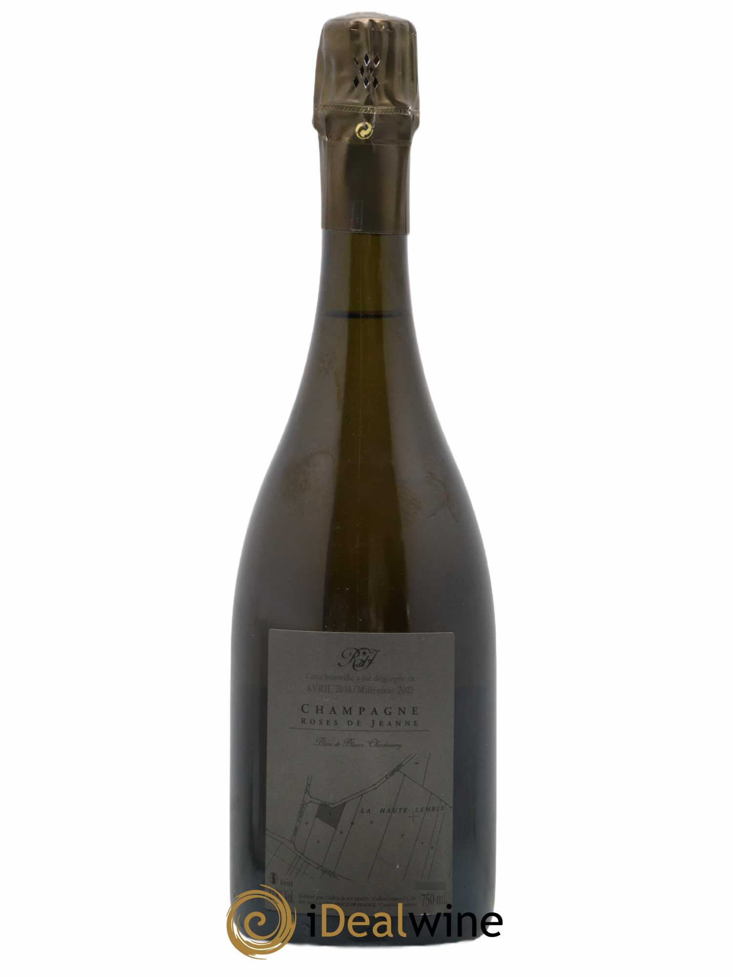 Roses de Jeanne La Haute-Lemblé Cédric Bouchard 2012 - Lot de 1 bouteille - 1