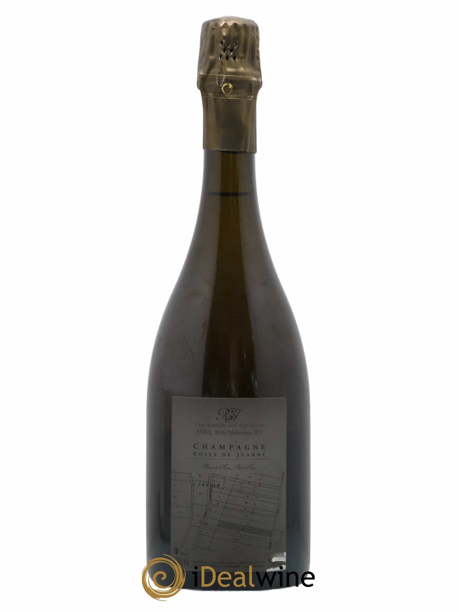 Roses de Jeanne Presle Blanc de Noirs Cédric Bouchard 2012 - Posten von 1 Flasche - 1