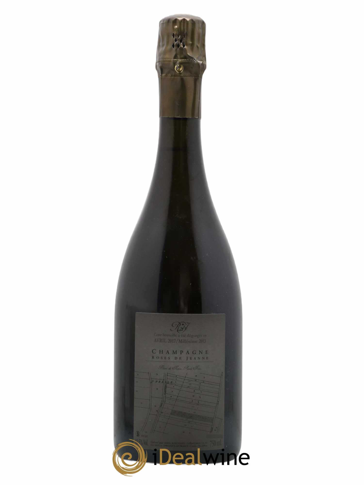 Roses de Jeanne Presle Blanc de Noirs Cédric Bouchard 2013 - Lot de 1 bouteille - 1