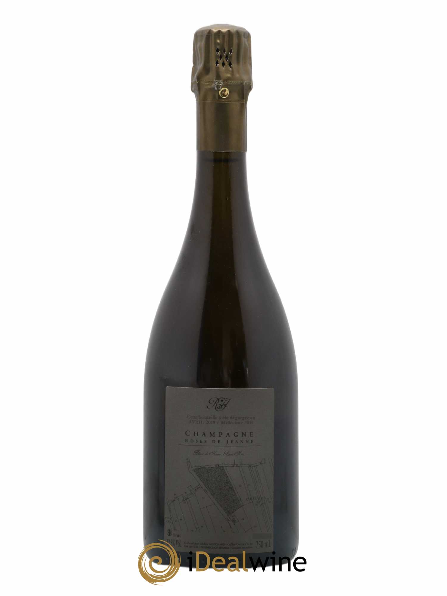 Roses de Jeanne Les Ursules Blanc de Noirs Brut Cédric Bouchard 2015 - Lot de 1 bouteille - 1
