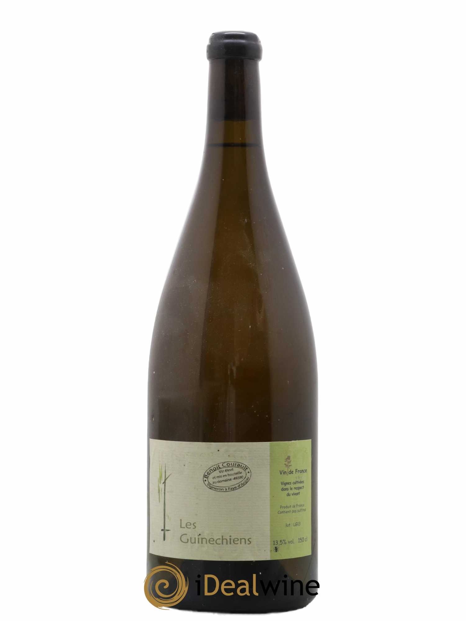 Vin de France Les Guinechiens Benoit Courault 2013 - Lot de 1 magnum - 0