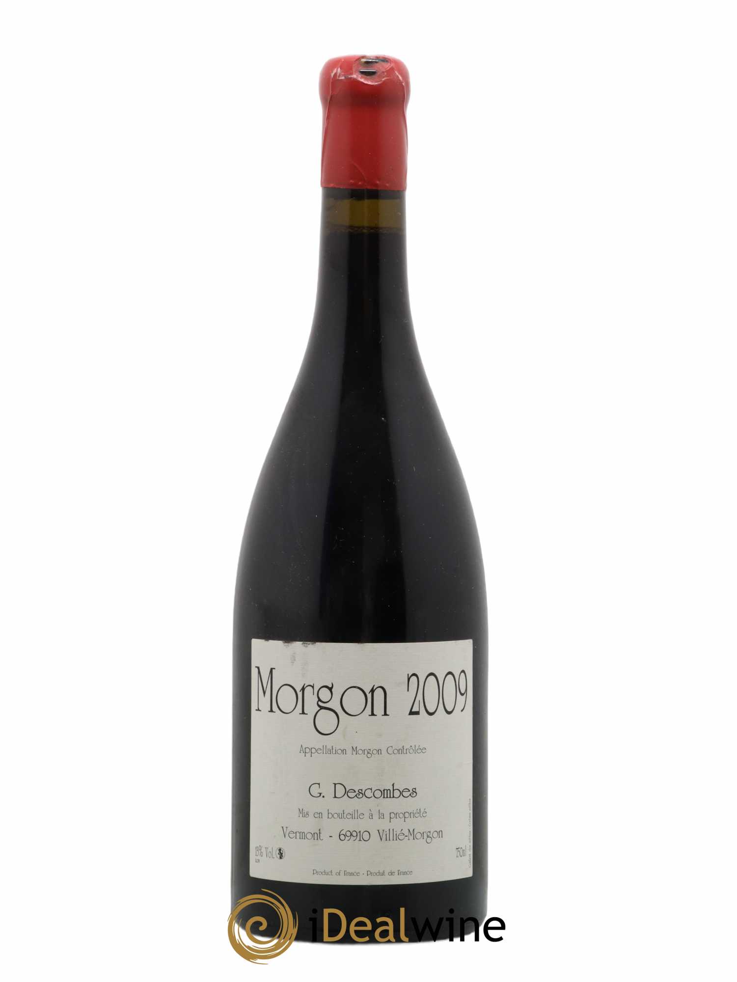 Morgon Georges Descombes (Domaine) 2009 - Lot de 1 bouteille - 0