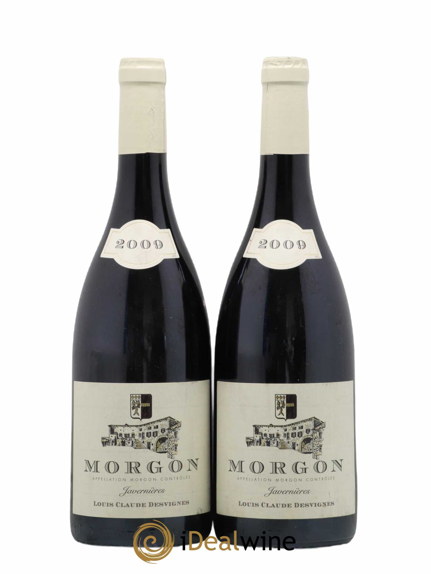 Morgon Côte de Py Javernières Louis-Claude Desvignes 2009 - Lot de 2 bouteilles - 0