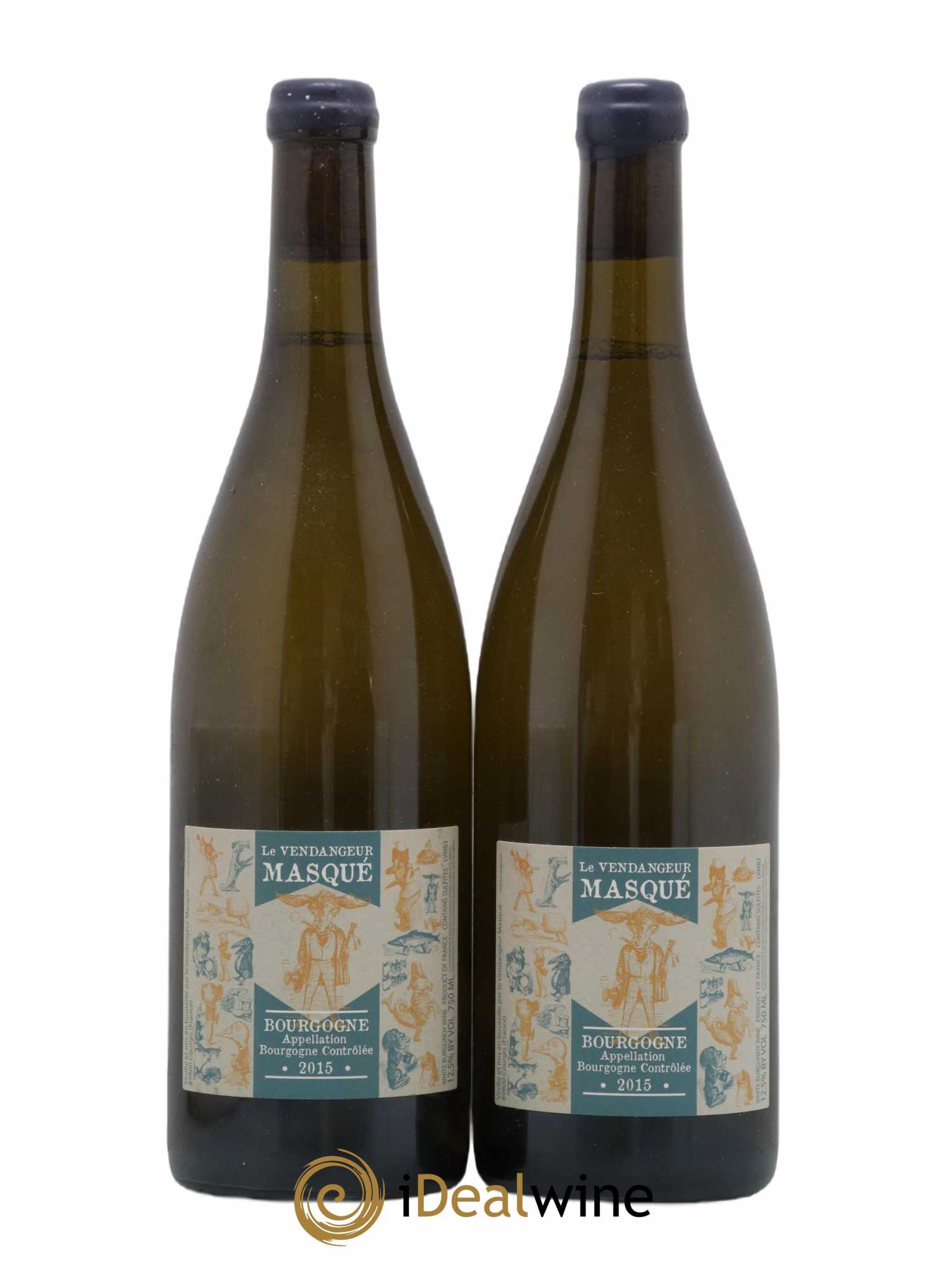 Bourgogne Le Vendangeur Masqué 2015 - Lot de 2 bouteilles - 0