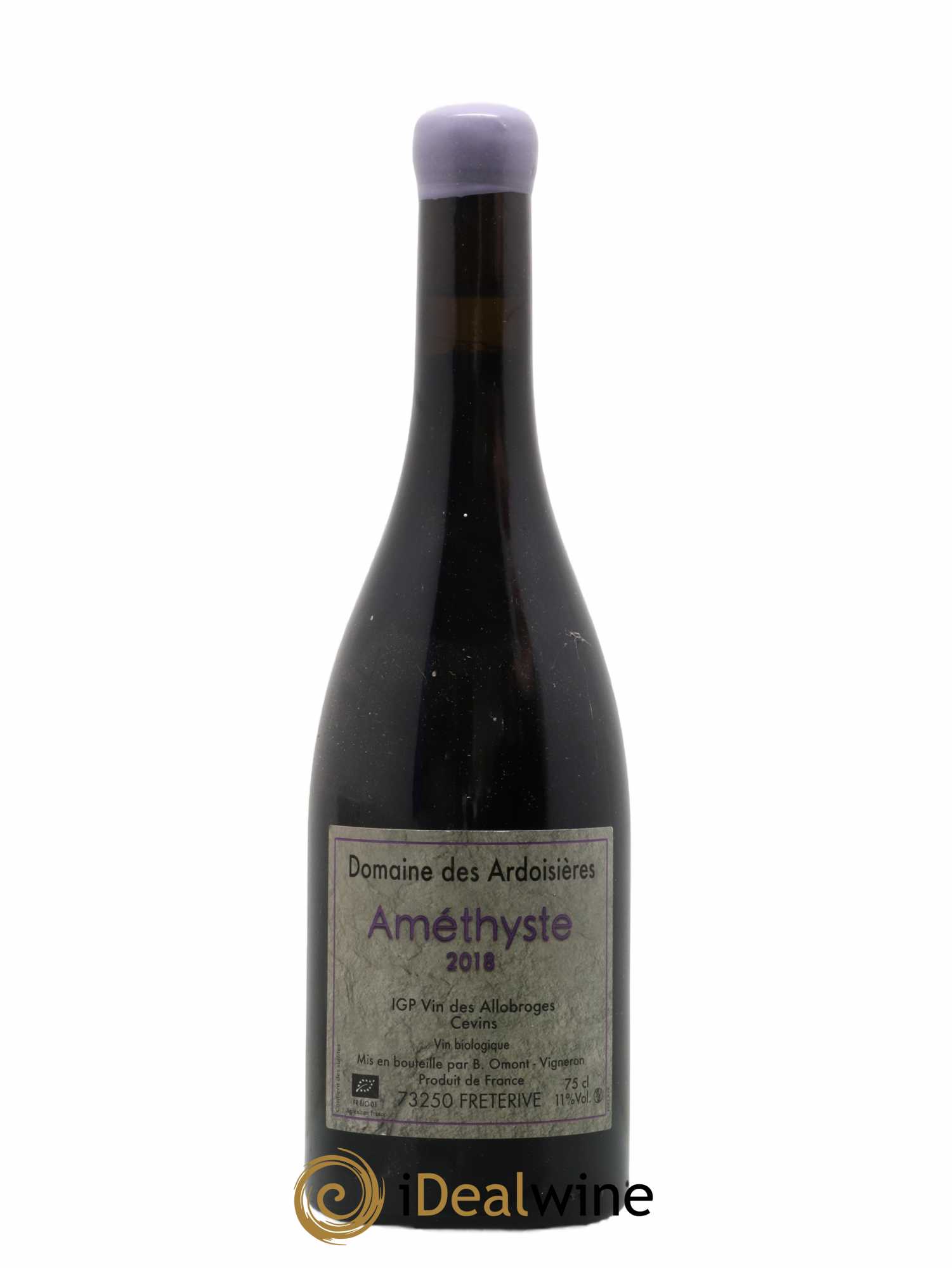 Vin des Allobroges Cevins Améthyste Ardoisières (Domaine des) 2018 - Lot de 1 bouteille - 0