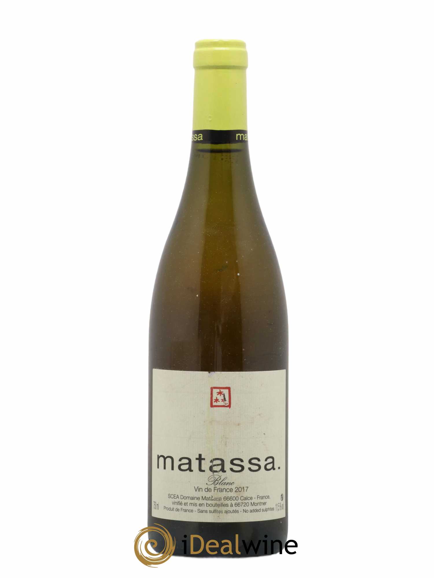 Côtes Catalanes Matassa Matassa 2017 - Lot de 1 bouteille - 0
