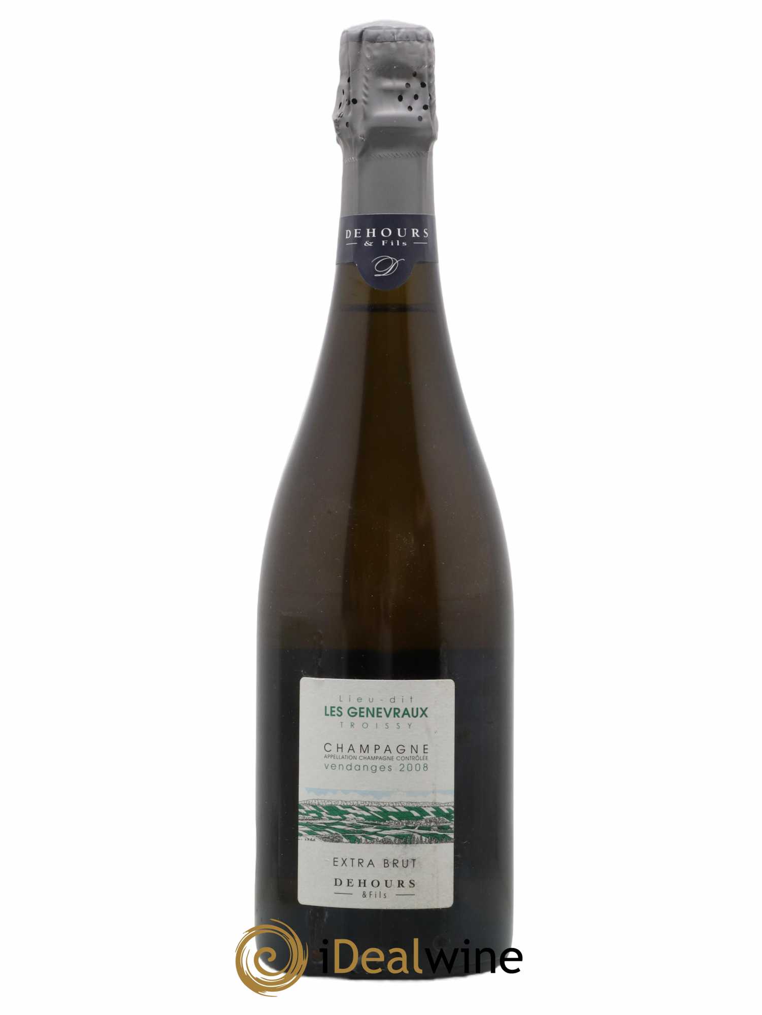 Extra-Brut Lieu-dit Les Genevraux Dehours & Fils 2008 - Lot de 1 bouteille - 0
