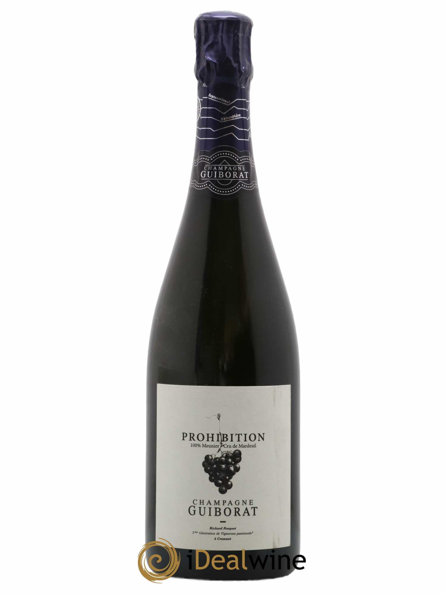 Prohibition 100% Meunier Guiborat - Lot de 1 bouteille - 0