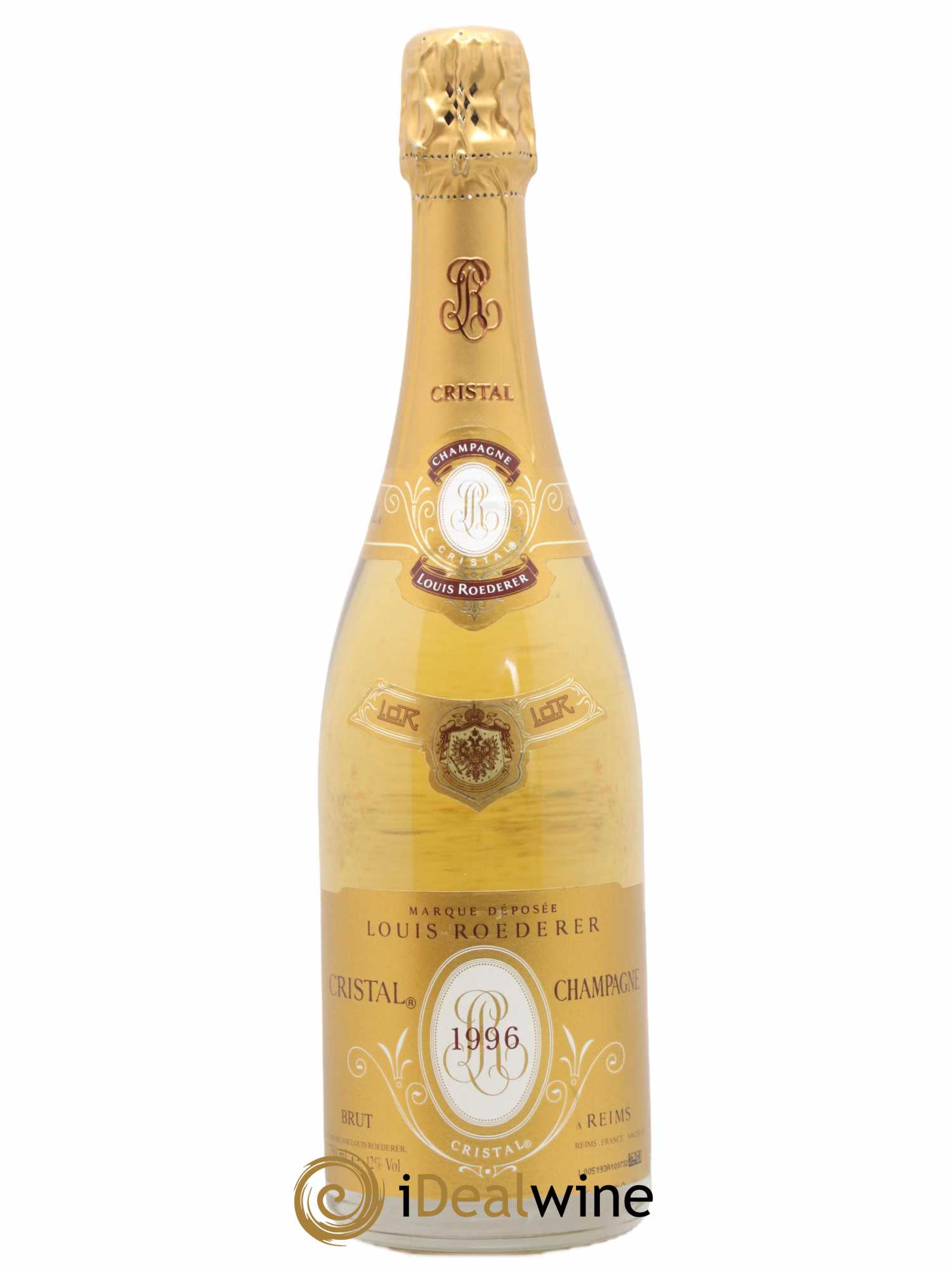 Cristal Louis Roederer 1996 - Lot de 1 bouteille - 1