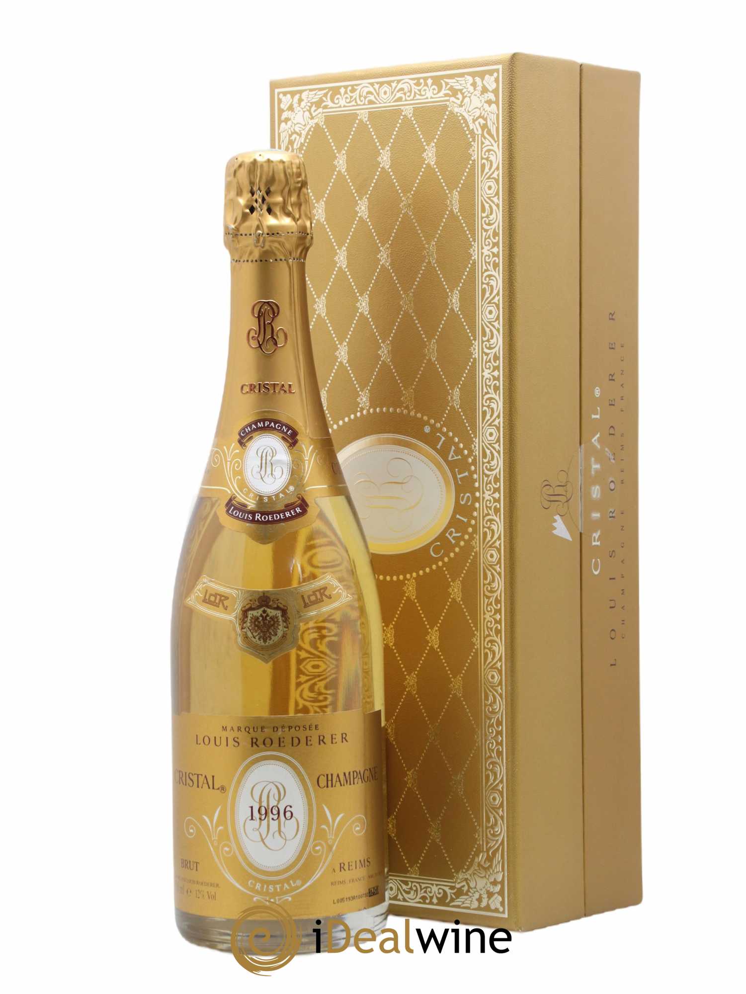 Cristal Louis Roederer 1996 - Lot de 1 bouteille - 0