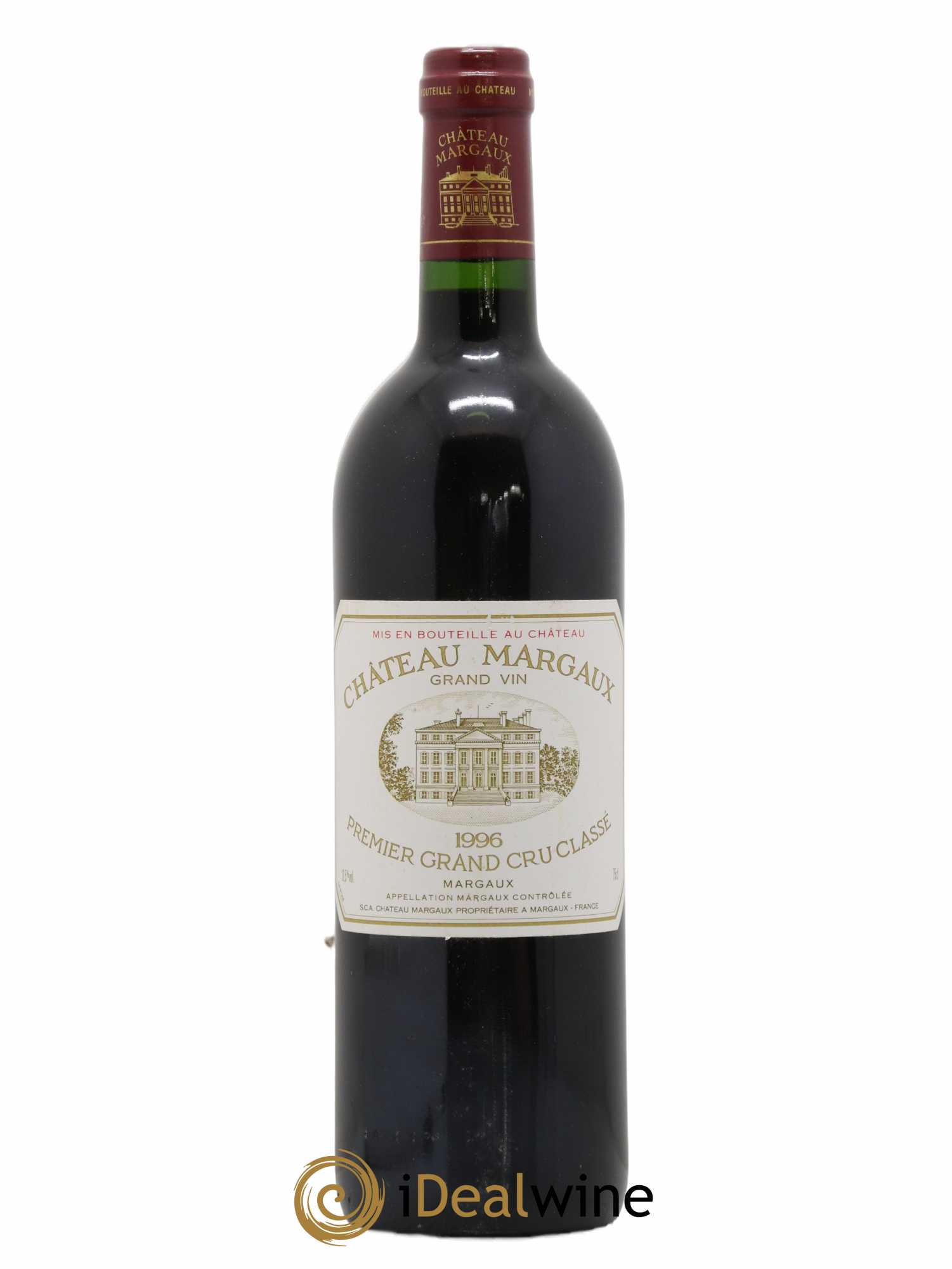 Château Margaux 1er Grand Cru Classé 1996 - Lot de 1 bouteille - 0