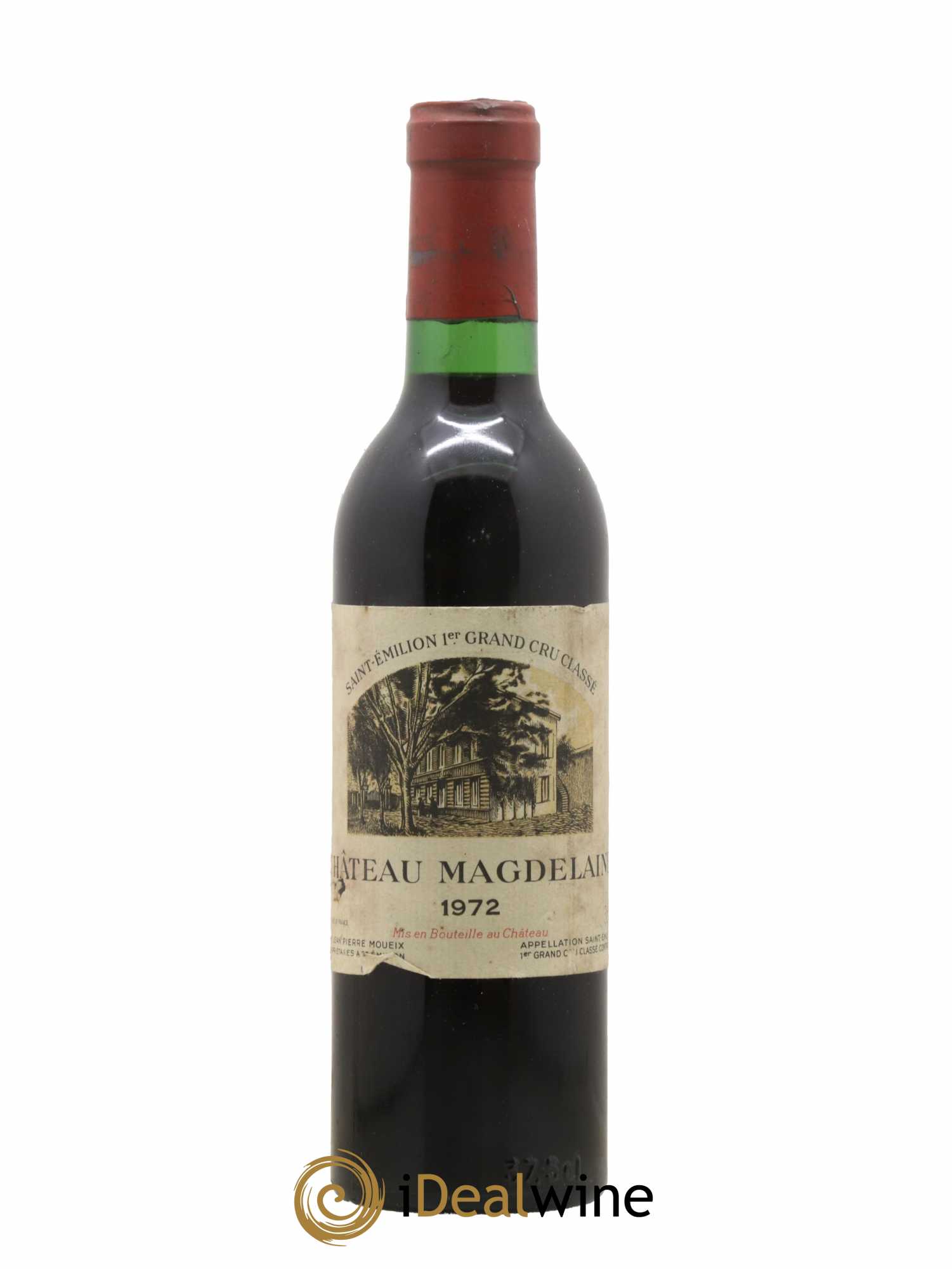 Château Magdelaine 1972 - Lot de 1 demi bouteille - 0