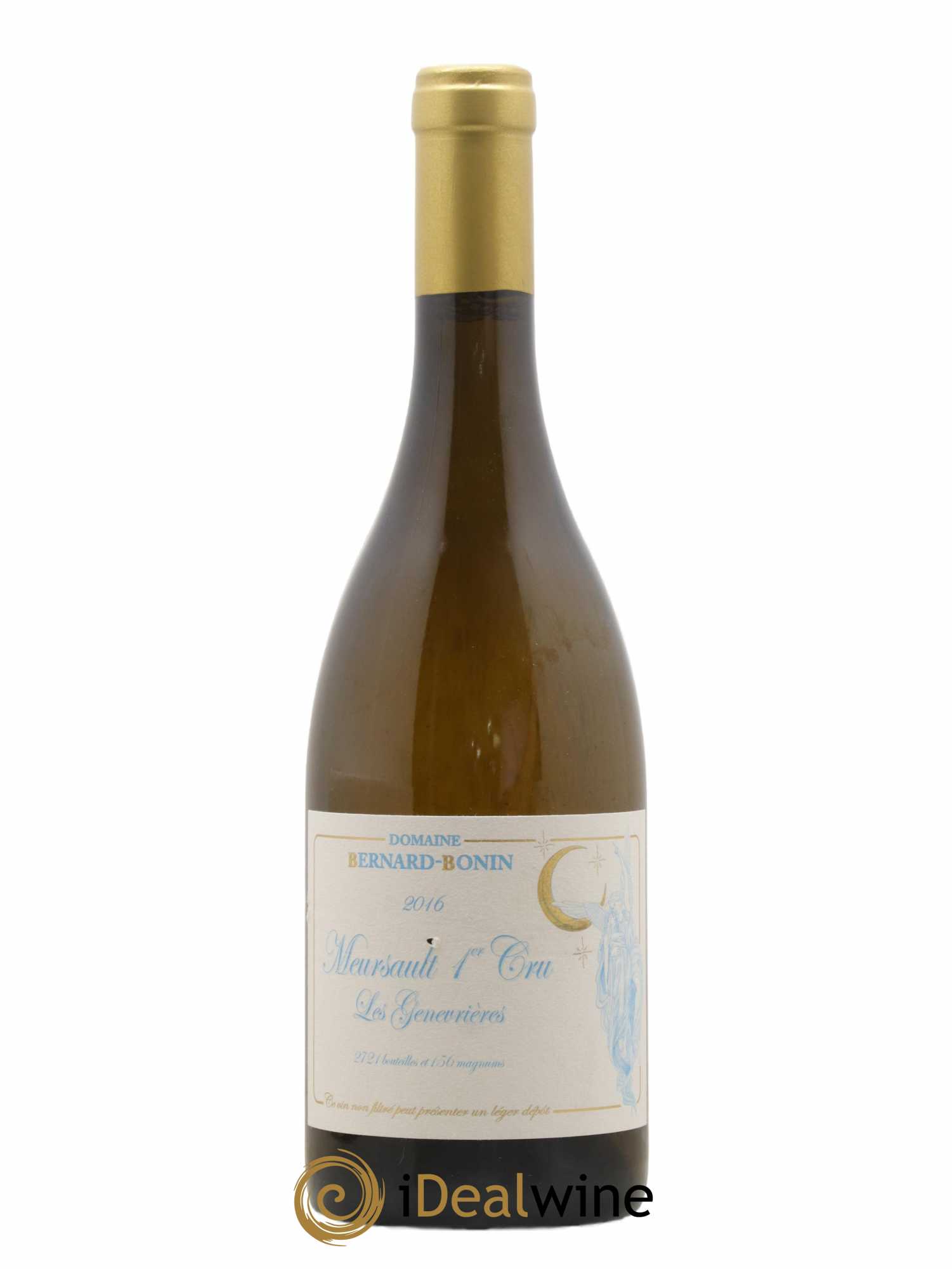 Meursault 1er Cru Les Genevrières Bernard Bonin 2016 - Lot de 1 bouteille - 0