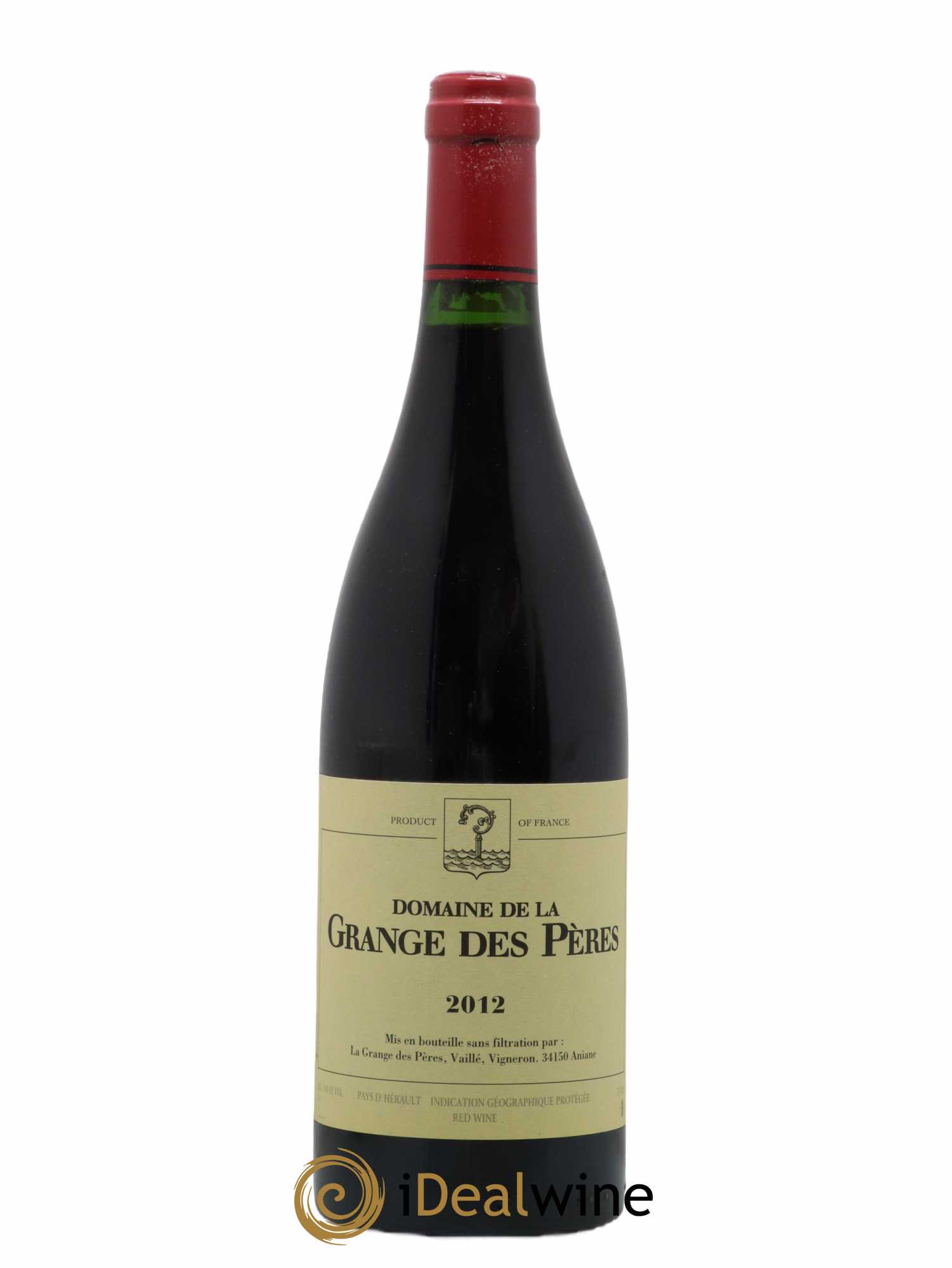 Pays d'Hérault Grange des Pères Laurent Vaillé 2012 - Lot de 1 bouteille - 0