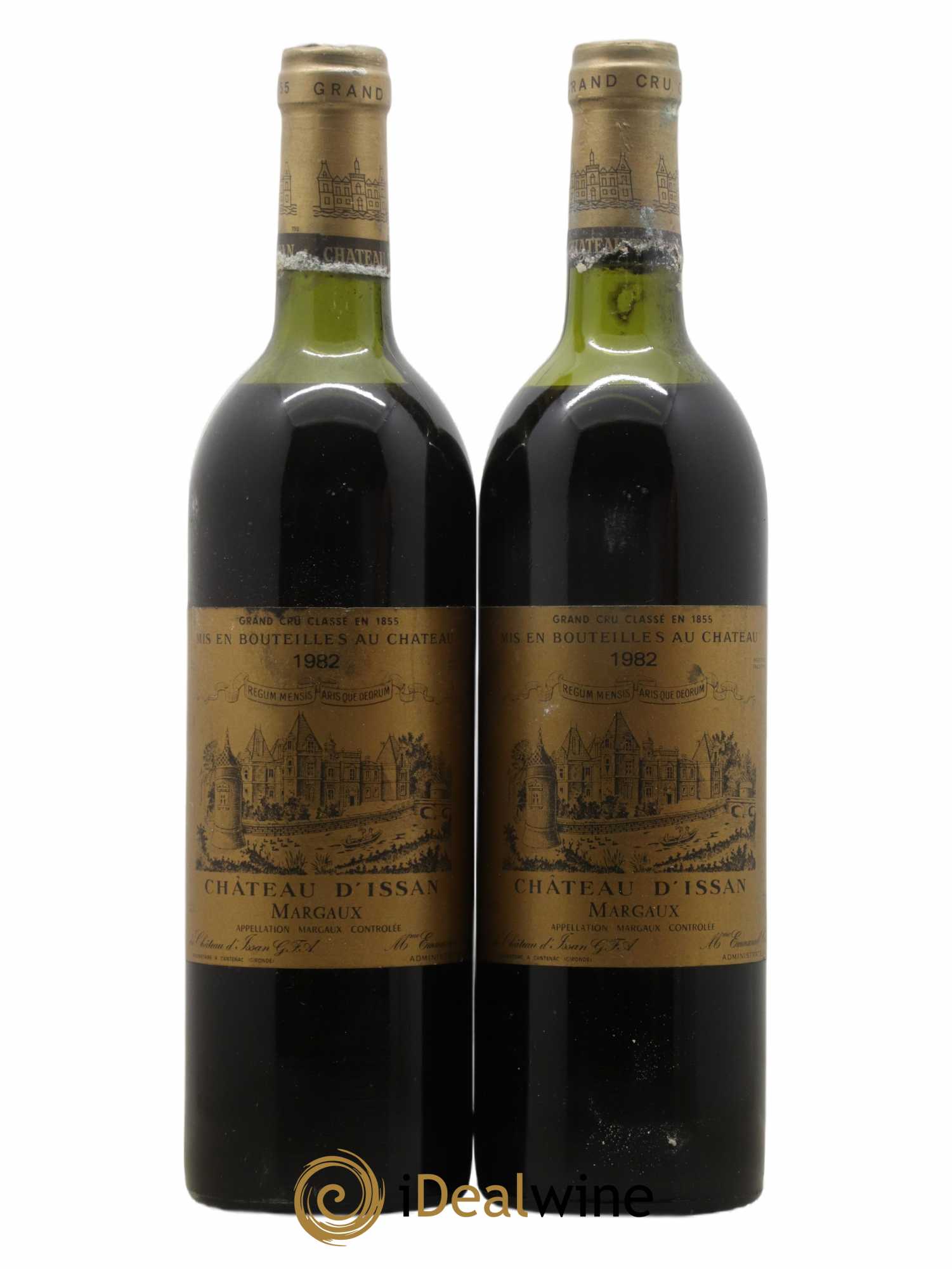 Château d'Issan 3ème Grand Cru Classé 1982 - Lot de 2 bouteilles - 0