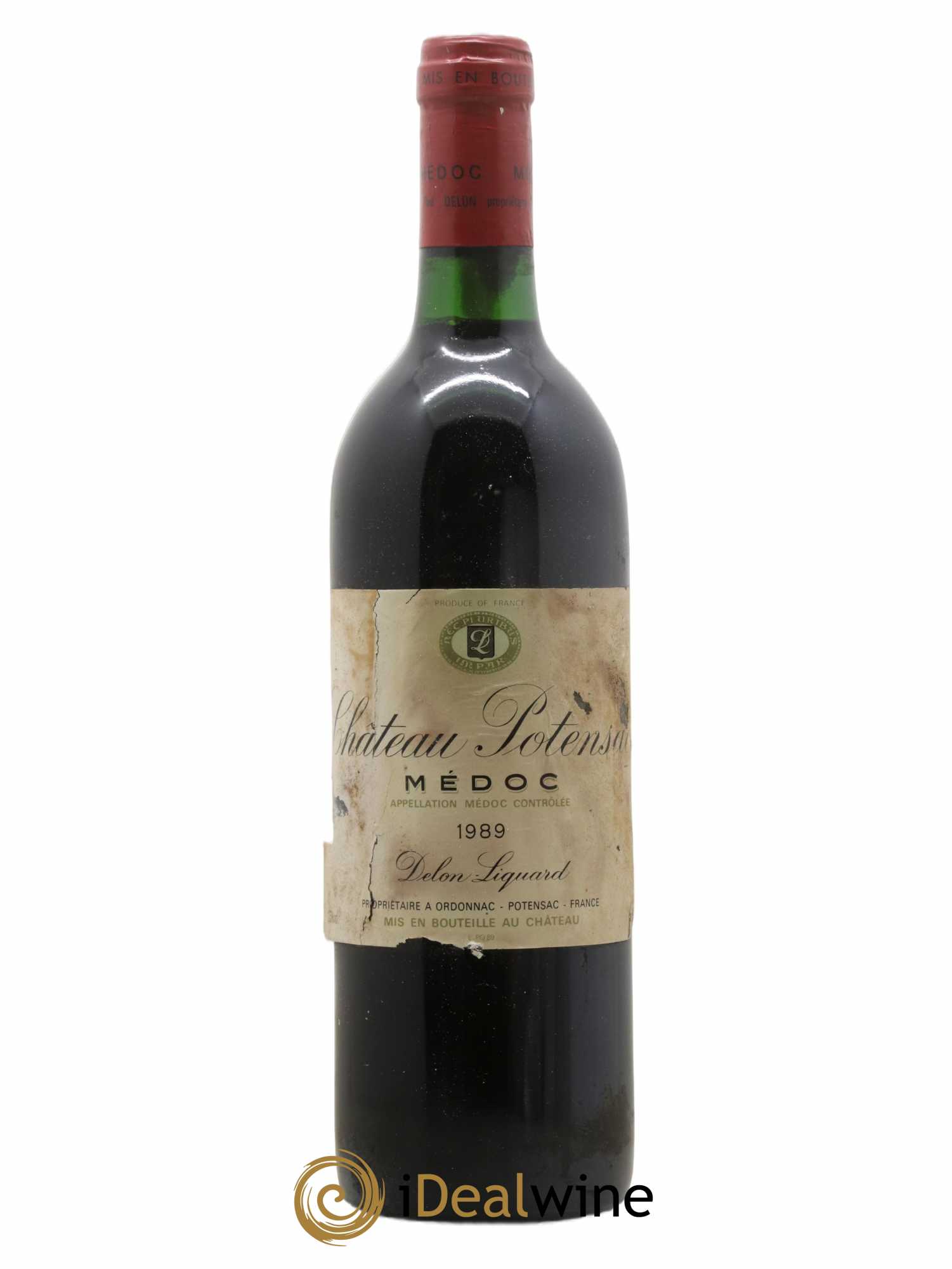 Château Potensac 1989 - Lot de 1 bouteille - 0