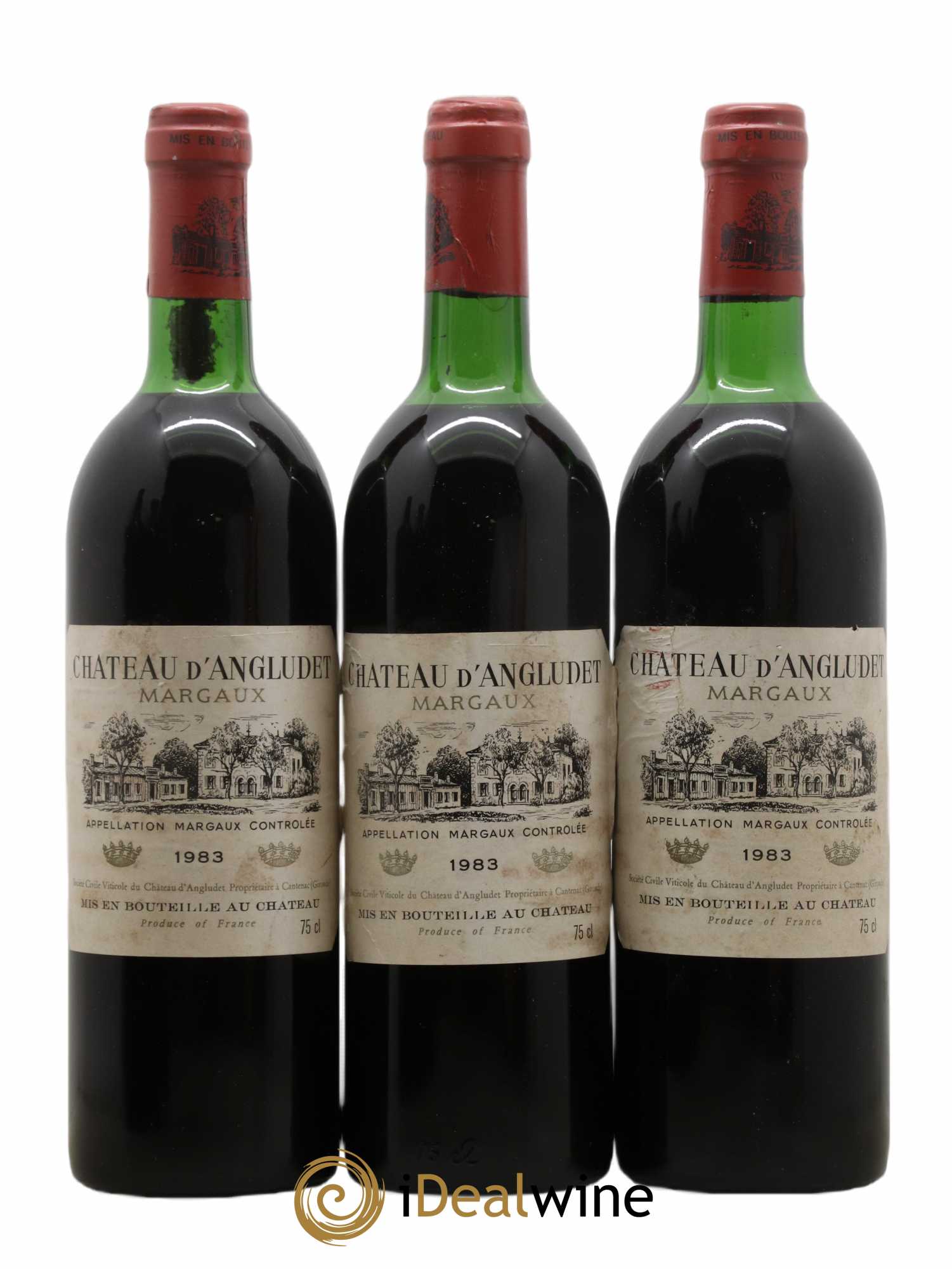Château d' Angludet Cru Bourgeois 1983 - Lot de 6 bouteilles - 2
