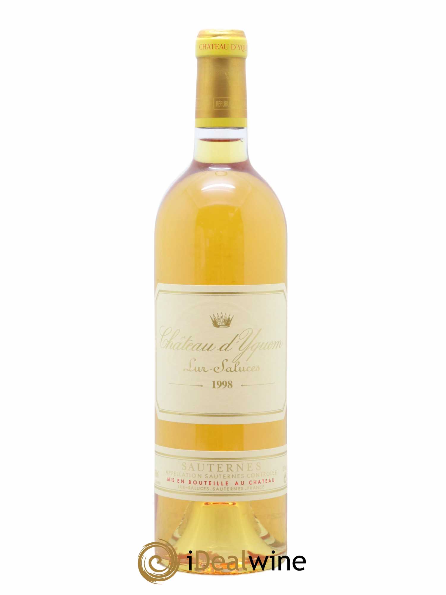Château d' Yquem 1er Cru Classé Supérieur 1998 - Lotto di 1 bottiglia - 0