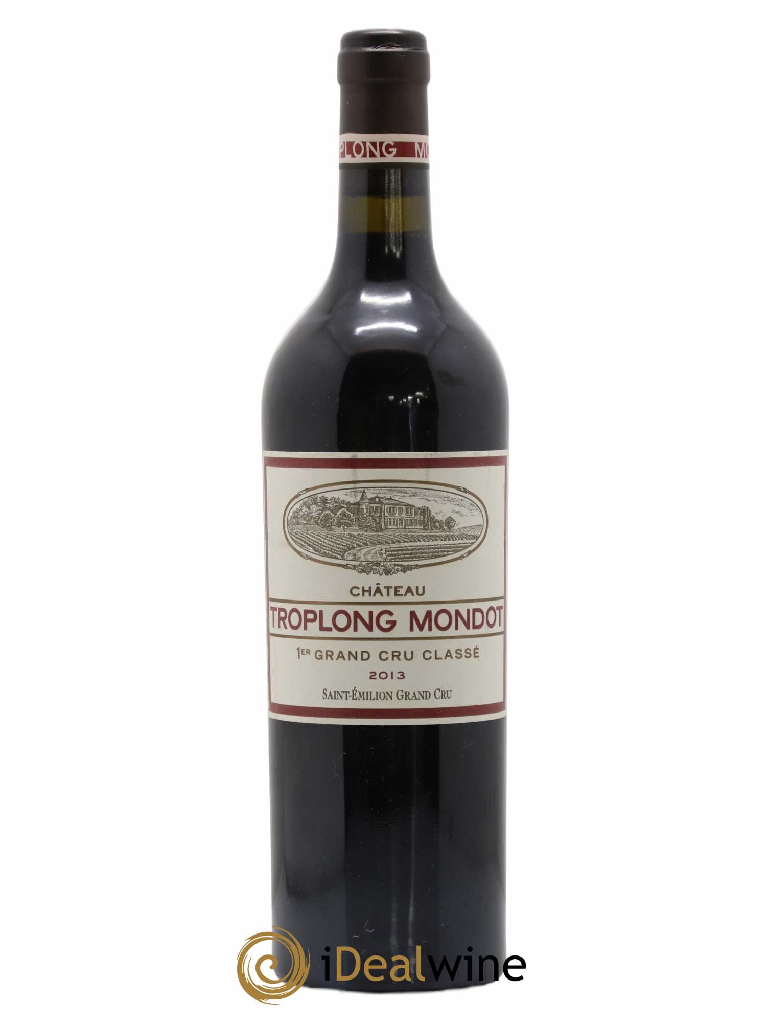 Château Troplong Mondot 1er Grand Cru Classé B 2013 - Lot de 1 bouteille - 0