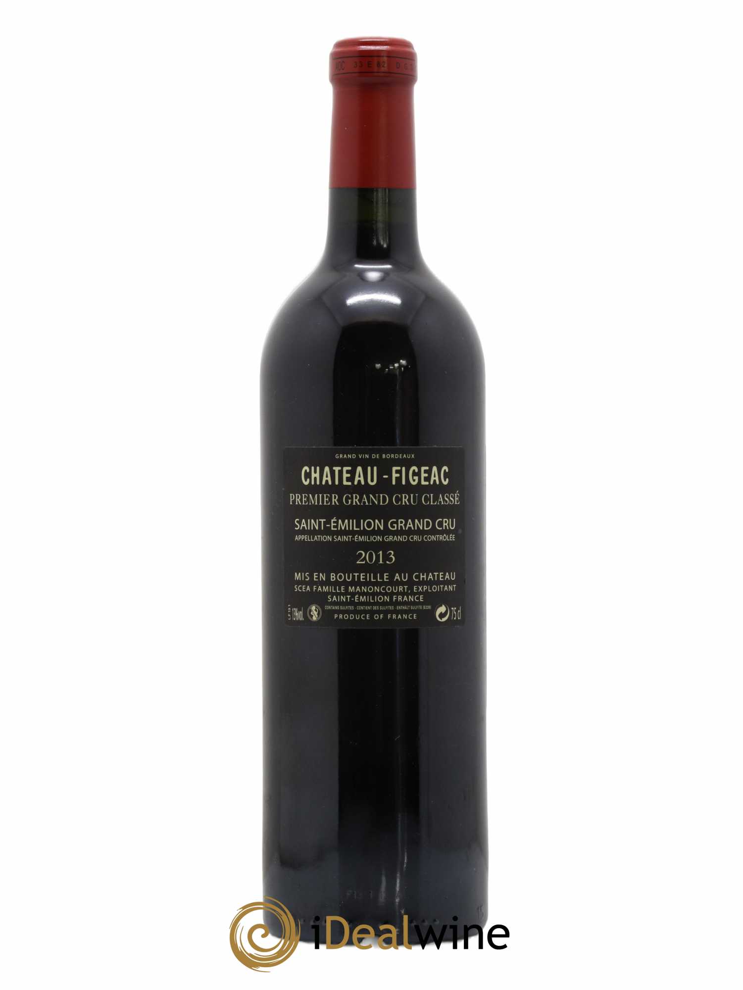 Château Figeac 1er Grand Cru Classé A 2013 - Lot de 1 bouteille - 1