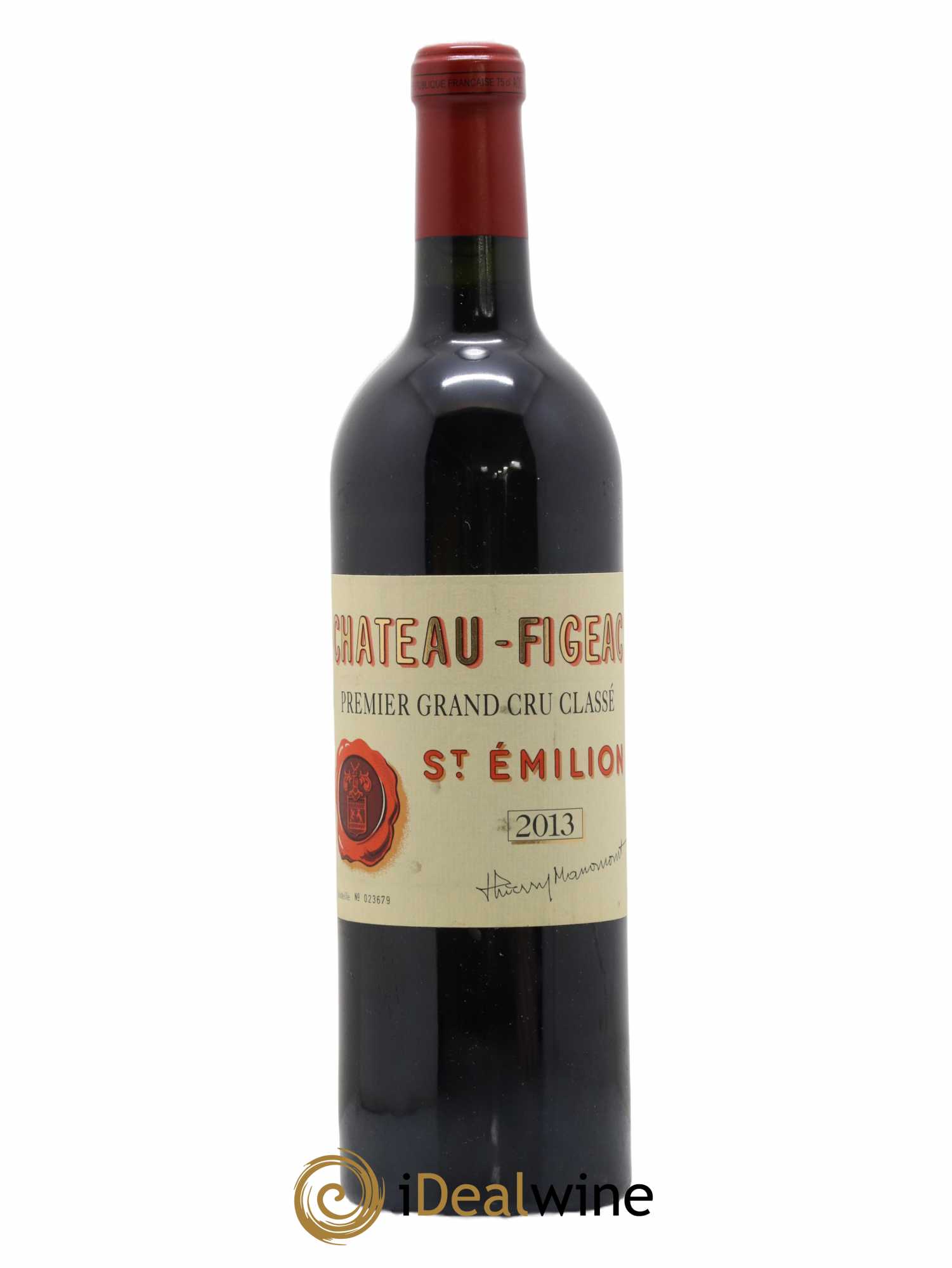 Château Figeac 1er Grand Cru Classé A 2013 - Lot de 1 bouteille - 0