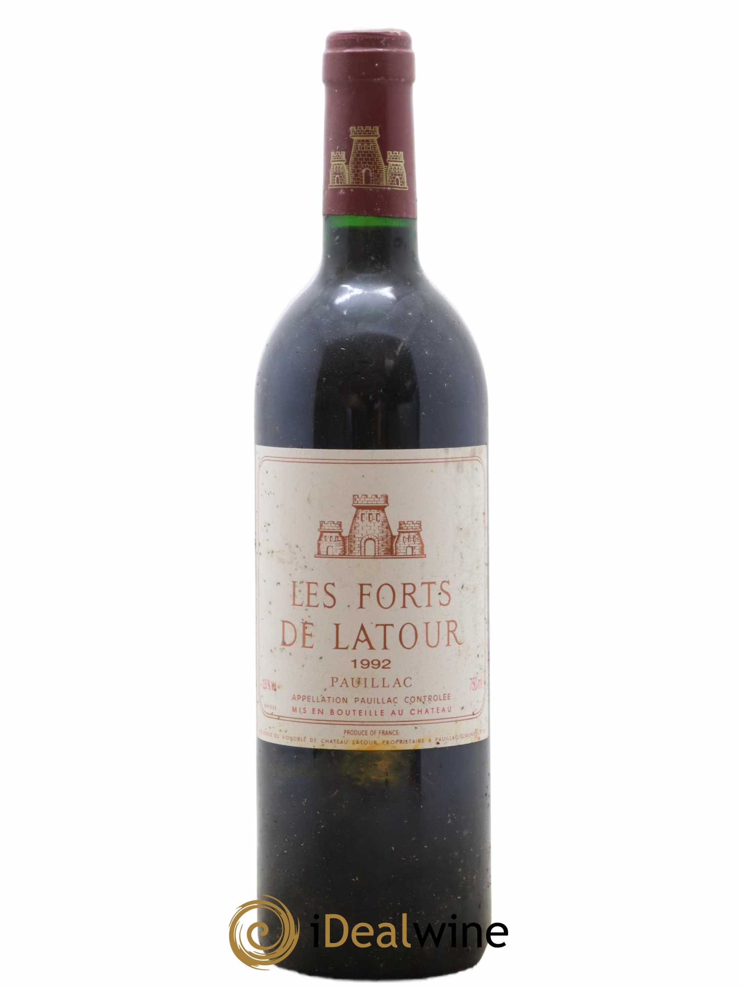Les Forts de Latour Second Vin 1992 - Lot de 1 bouteille - 0