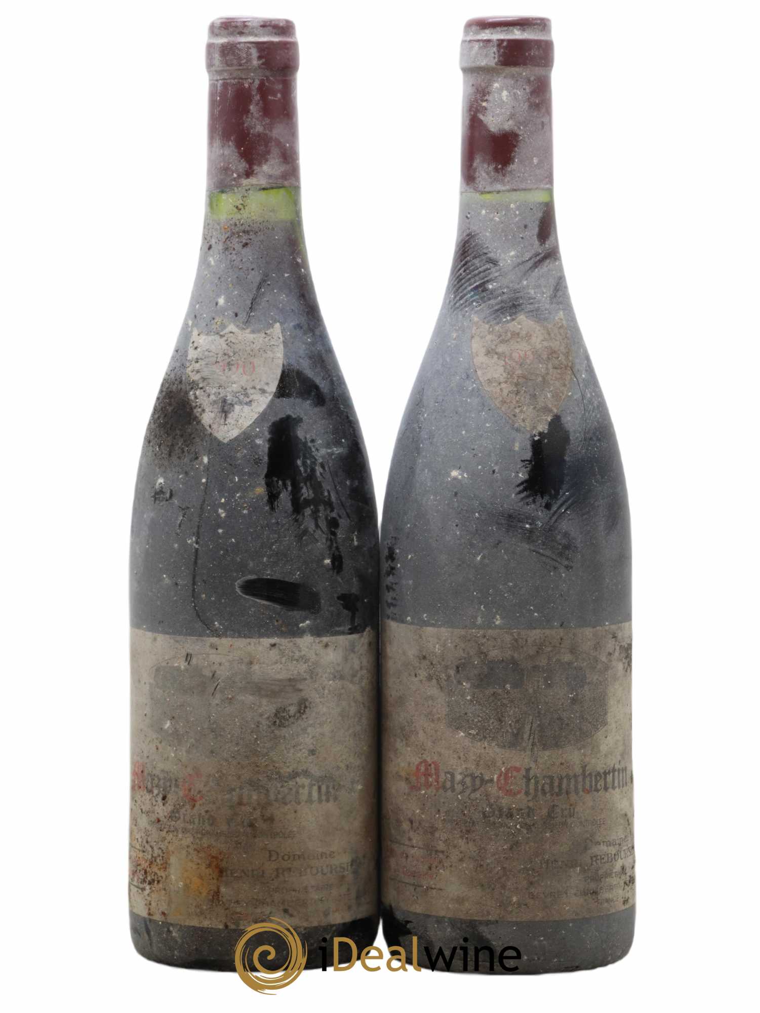 Mazis-Chambertin Grand Cru Henri Rebourseau 1990 - Lot de 2 bouteilles - 0
