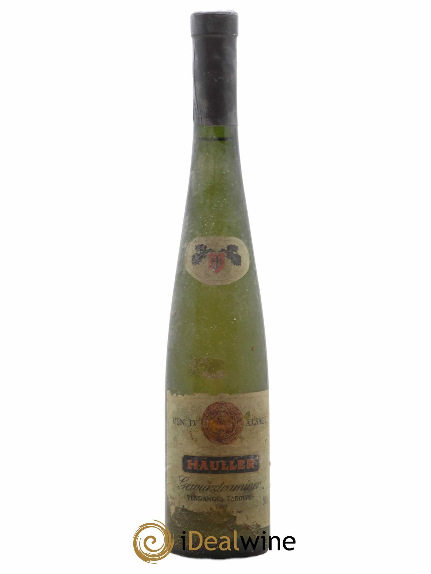 Gewurztraminer Vendanges Tardives Hauller 50cl 1989 - Lotto di 1 bottiglia - 0