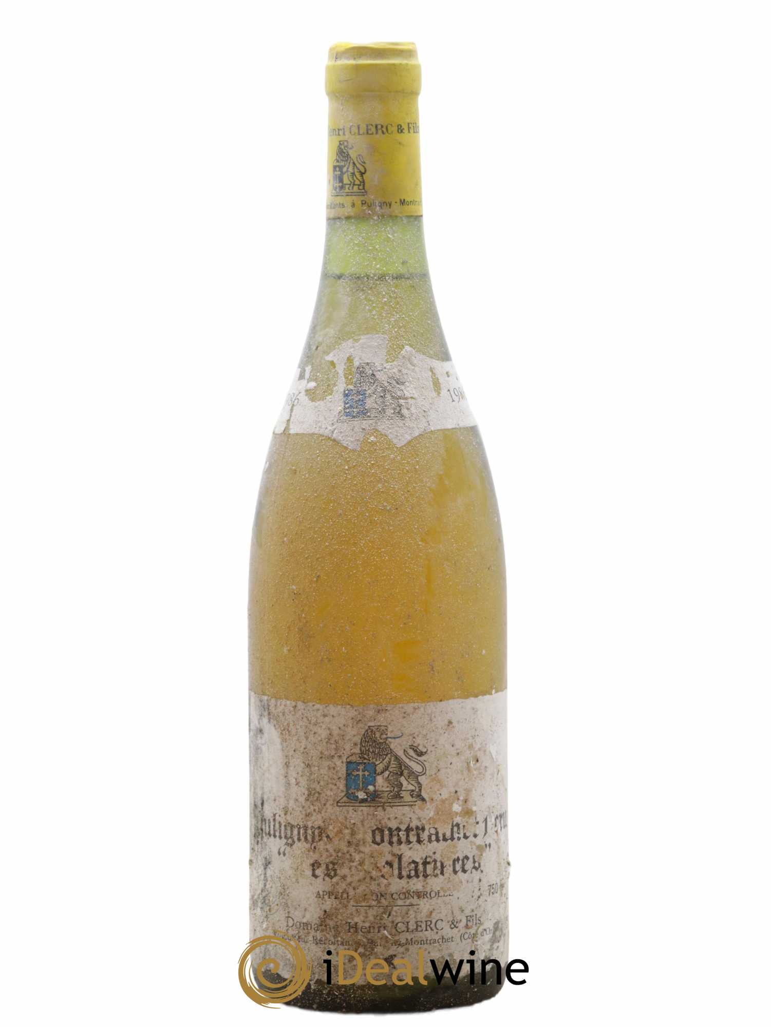 Puligny-Montrachet 1er Cru Les Folatières Henri Clerc 1986 - Lot de 1 bouteille - 0