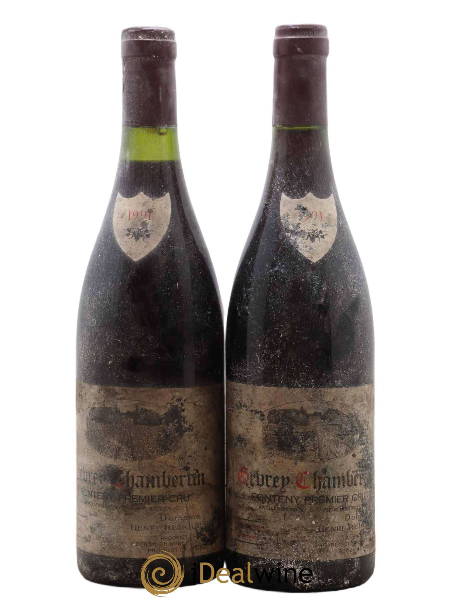 Gevrey-Chambertin 1er Cru Fonteny Henri Rebourseau (Domaine) 1991 - Lot de 2 bouteilles - 0