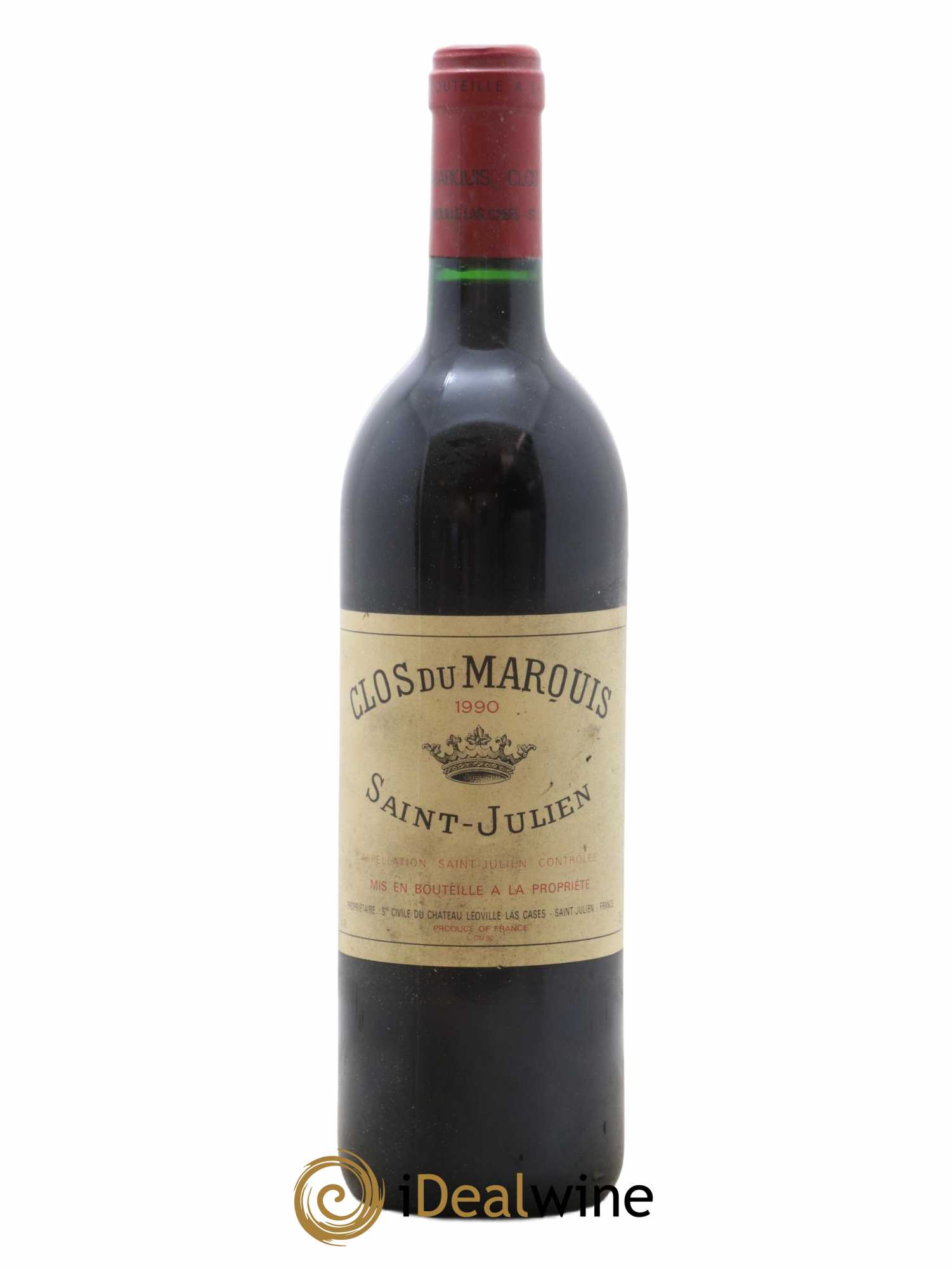 Clos du Marquis 1990 - Lot de 1 bouteille - 0