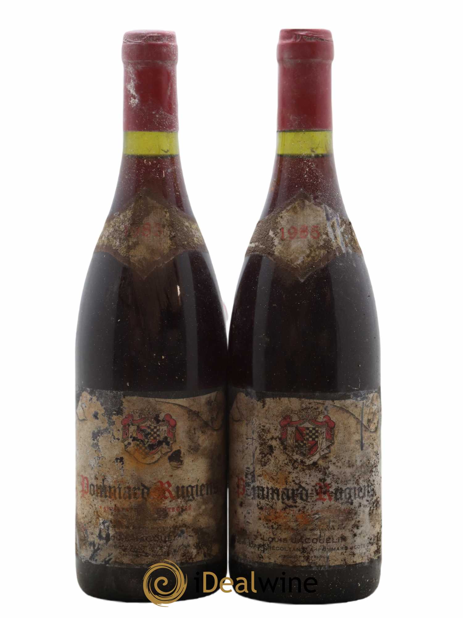 Pommard 1er Cru Rugiens Louis Jacquelin 1985 - Lot de 2 bouteilles - 0