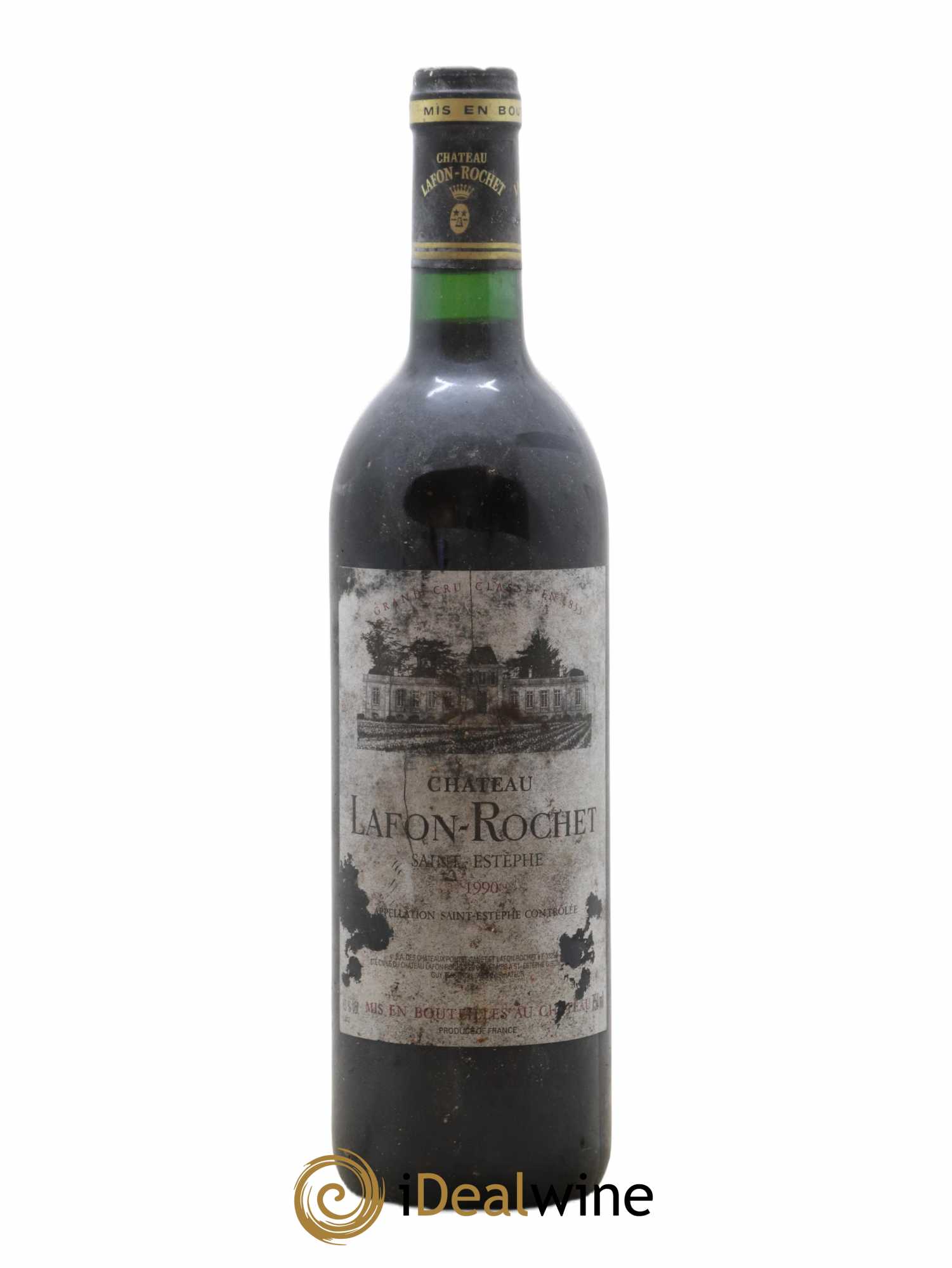 Château Lafon Rochet 4ème Grand Cru Classé 1990 - Lot de 1 bouteille - 0