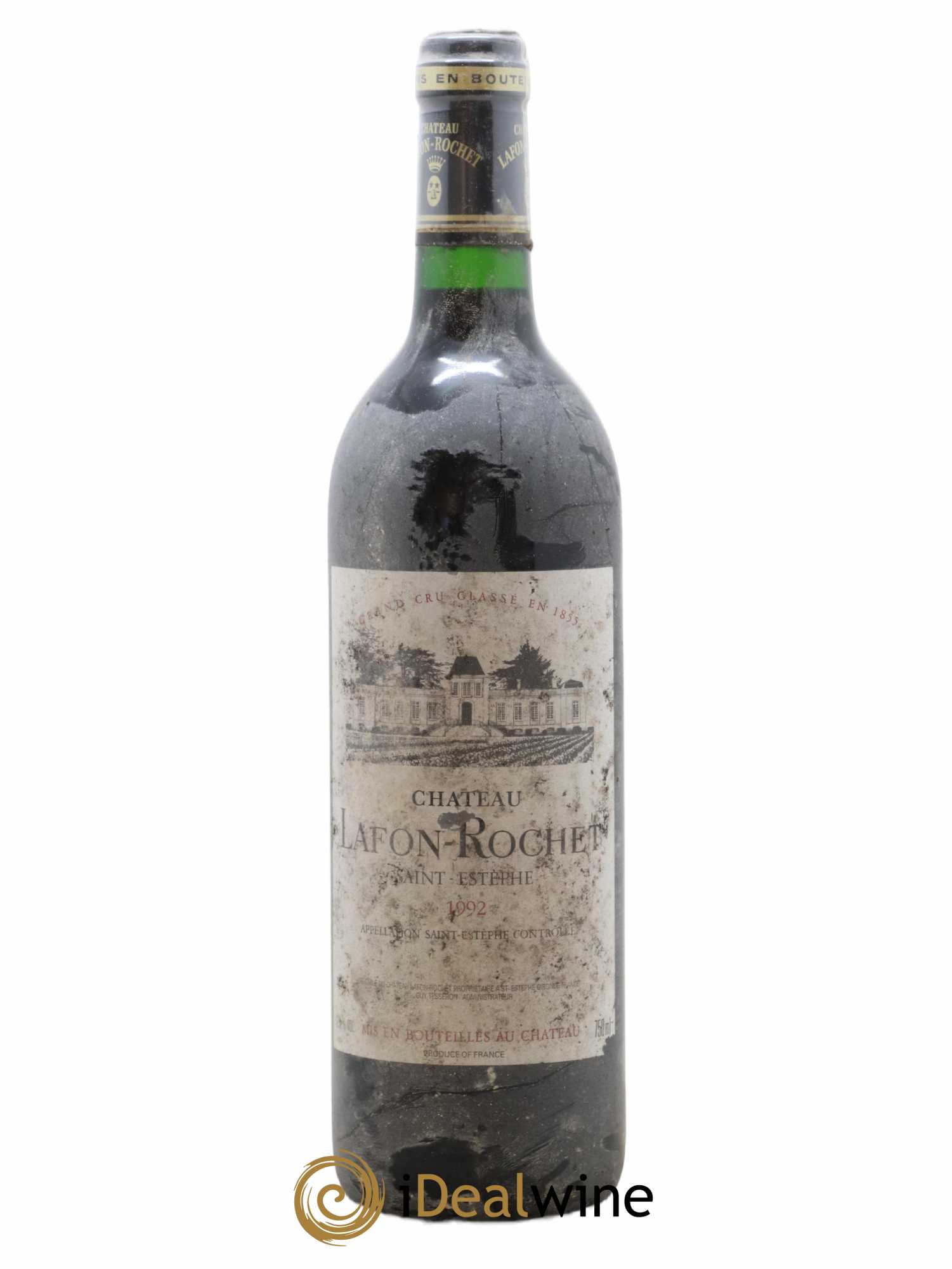 Château Lafon Rochet 4ème Grand Cru Classé 1992 - Lot de 1 bouteille - 0