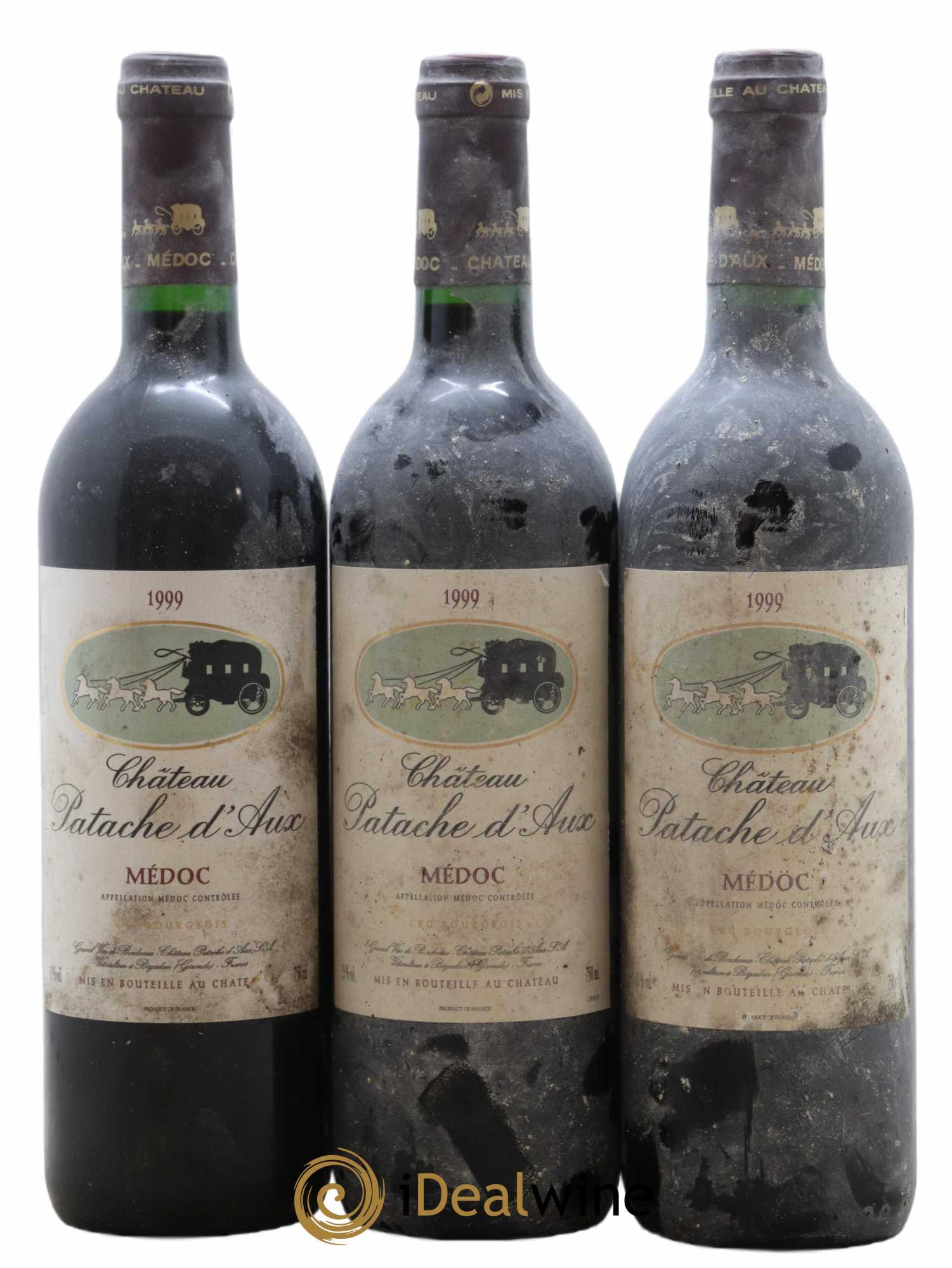 Château Patache d'Aux Cru Bourgeois 1999 - Lot de 2 bouteilles - 2