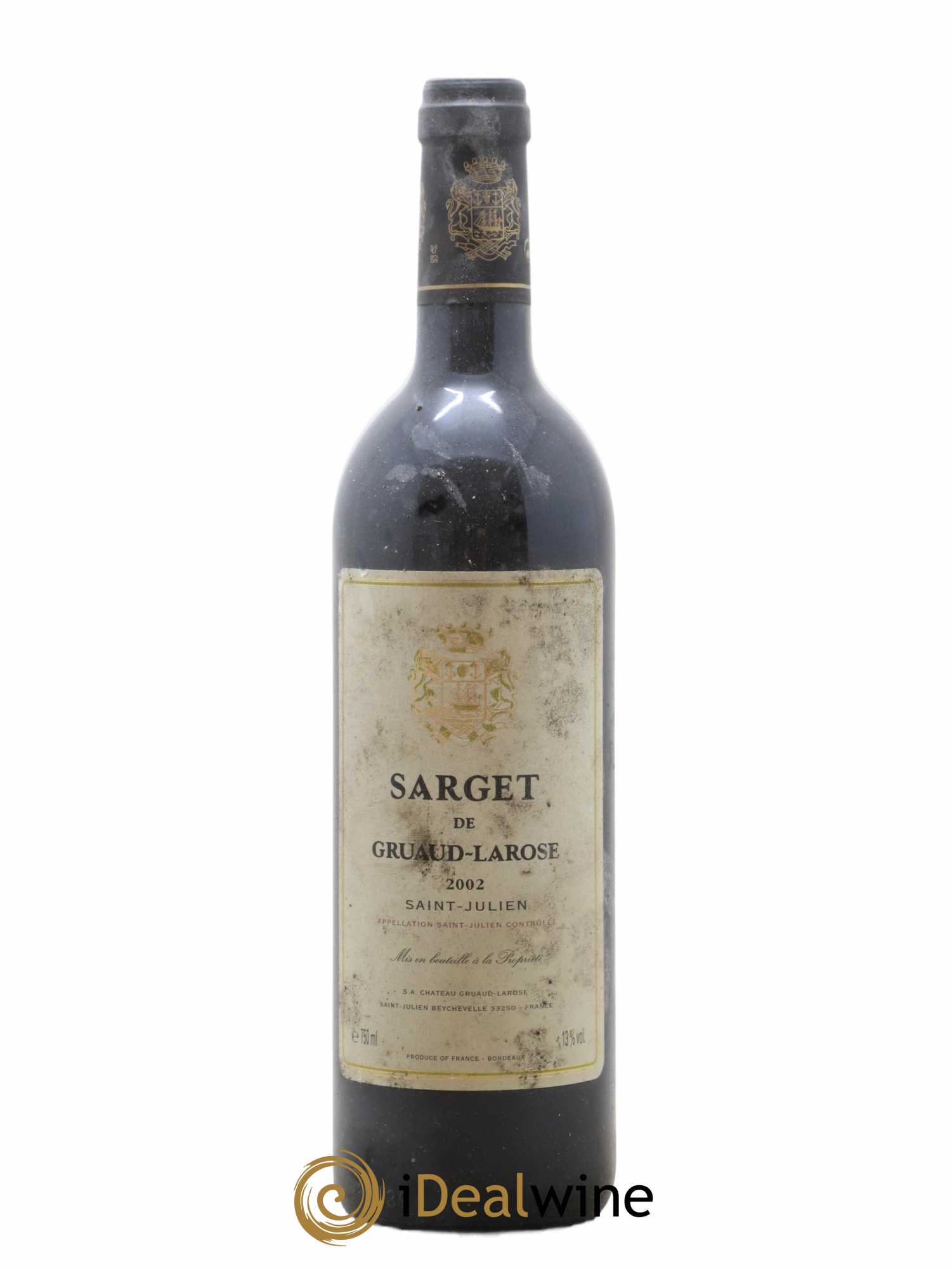 Sarget de Gruaud Larose Second Vin 2002 - Lot de 1 bouteille - 0