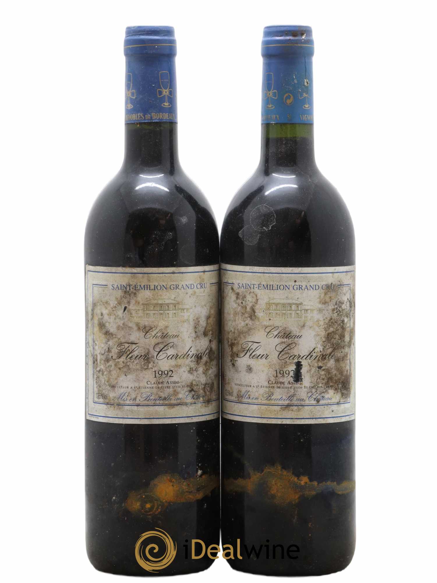 Château Fleur Cardinale Grand Cru Classé 1992 - Lot de 2 bouteilles - 0