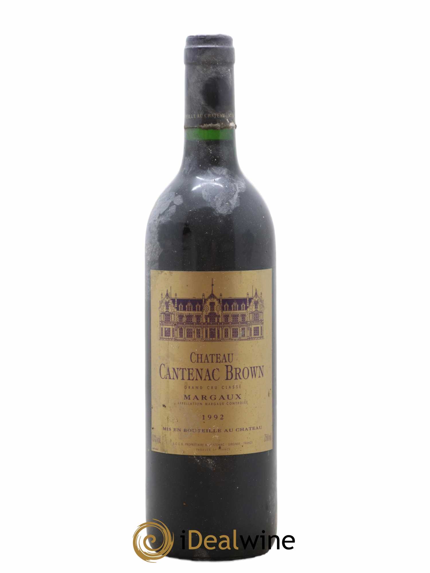 Château Cantenac Brown 3ème Grand Cru Classé 1992 - Lot de 1 bouteille - 0