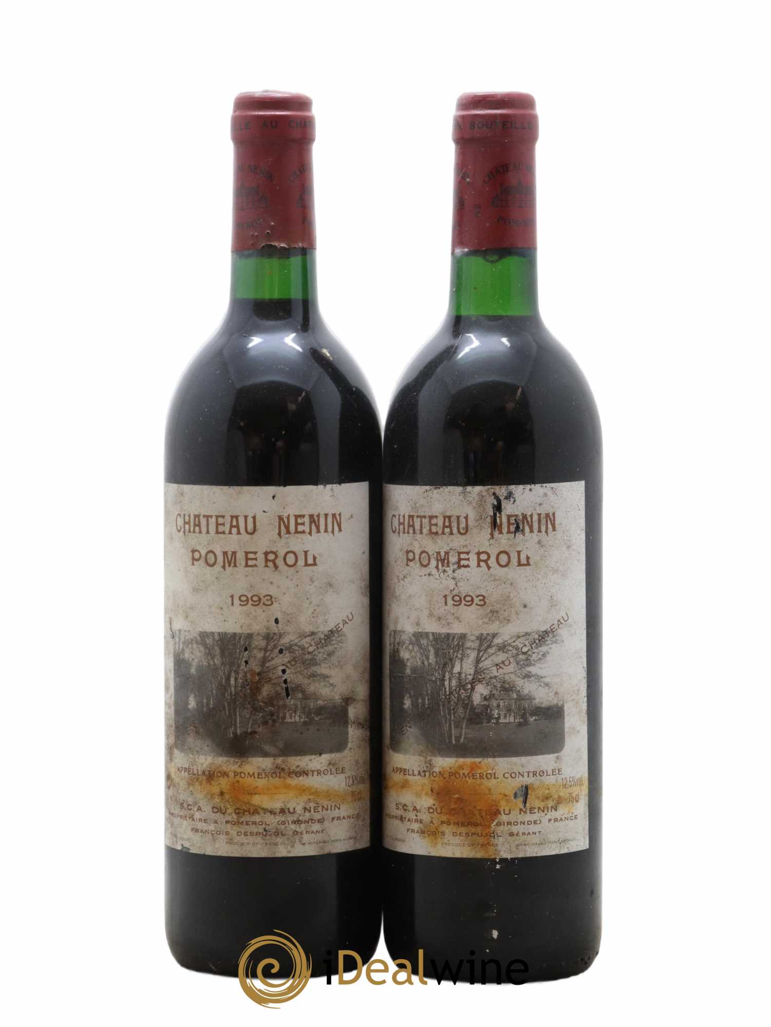 Château Nenin 1993 - Lot de 2 bouteilles - 0