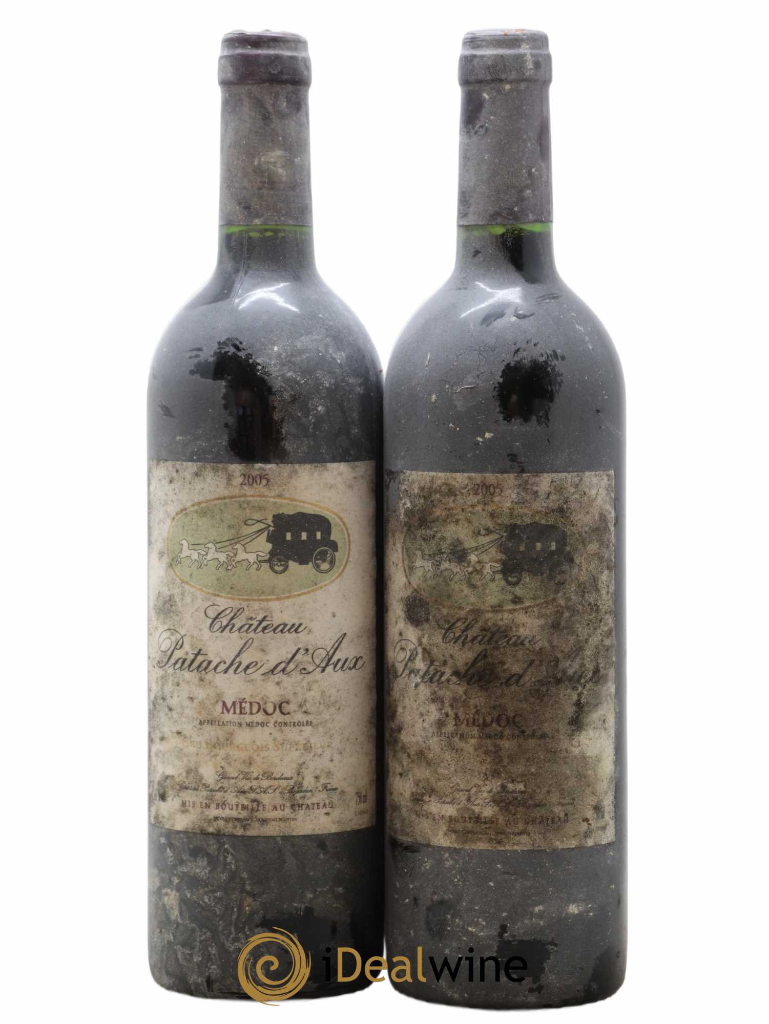 Château Patache d'Aux Cru Bourgeois 2005 - Lot de 2 bouteilles - 0