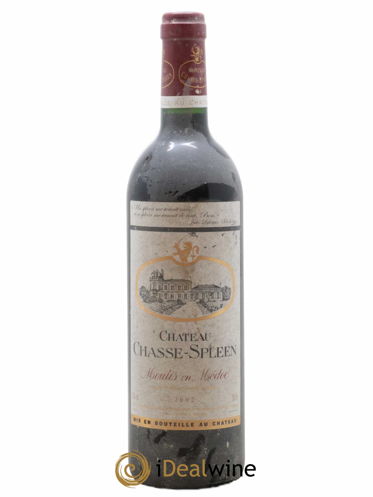 Château Chasse Spleen 2002 - Lot de 1 bouteille - 0