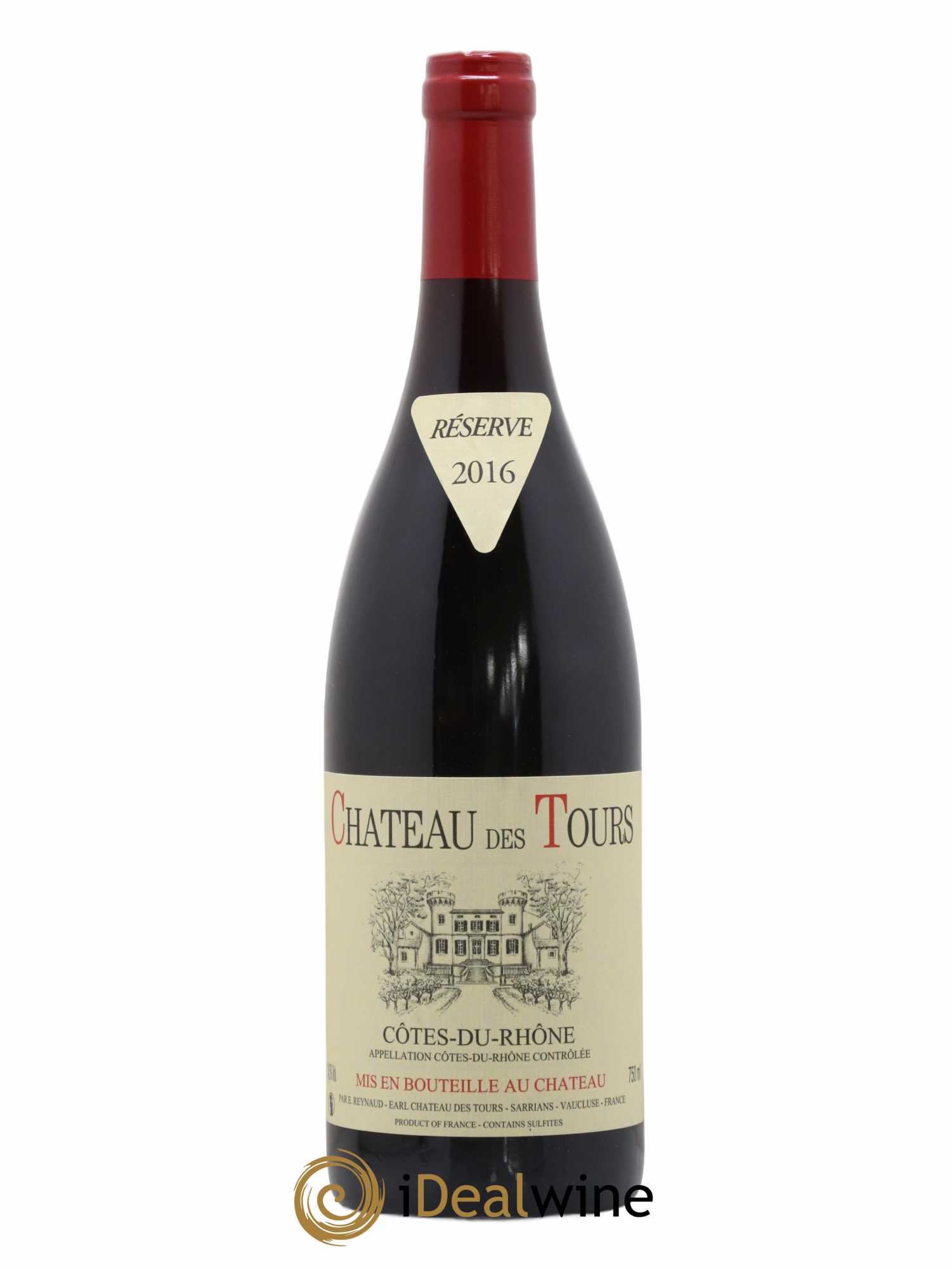 Côtes-du-Rhône Château des Tours Emmanuel Reynaud 2016 - Lot de 1 bouteille - 0