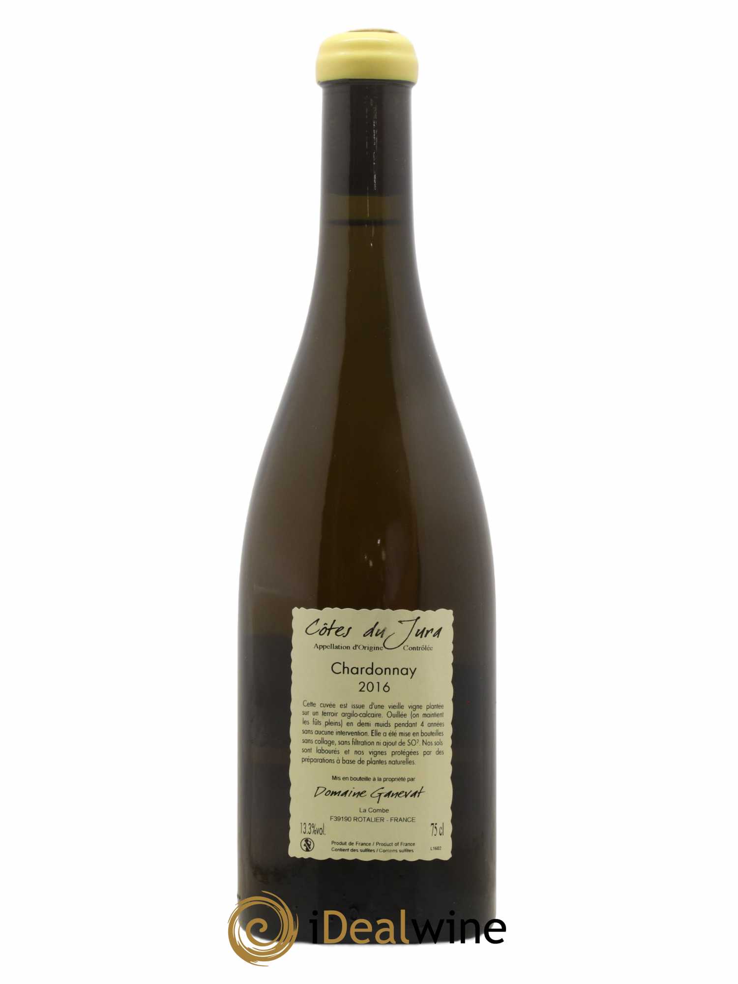 Côtes du Jura Les Chamois du Paradis Jean-François Ganevat (Domaine) 2016 - Lot de 1 bouteille - 1