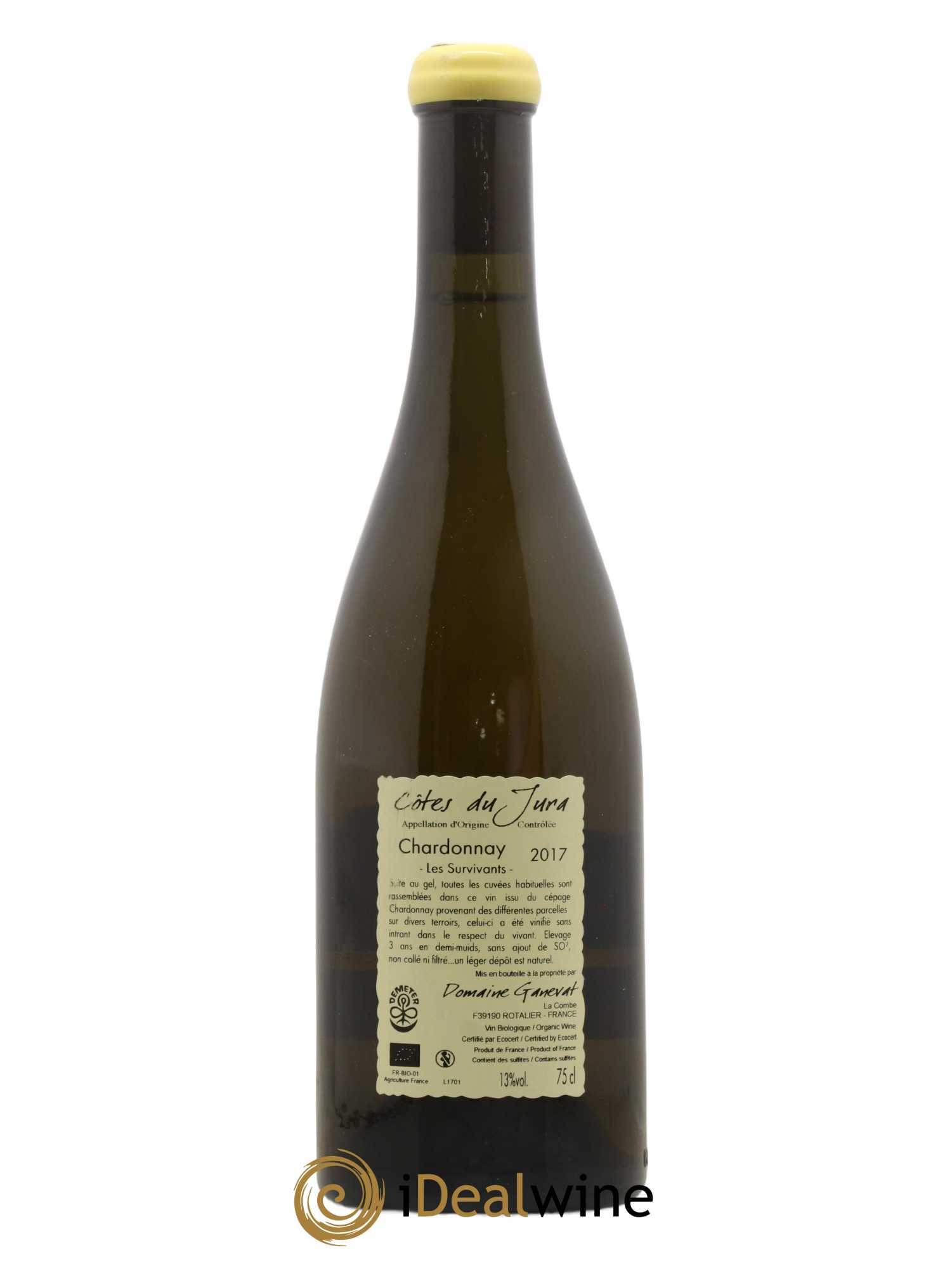 Côtes du Jura Les Survivants Jean-François Ganevat (Domaine) 2017 - Lot de 1 bouteille - 1
