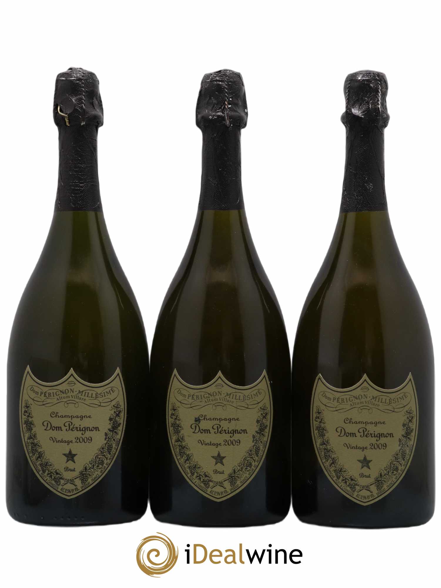 Brut Dom Pérignon 2009 - Lot de 3 bouteilles - 0