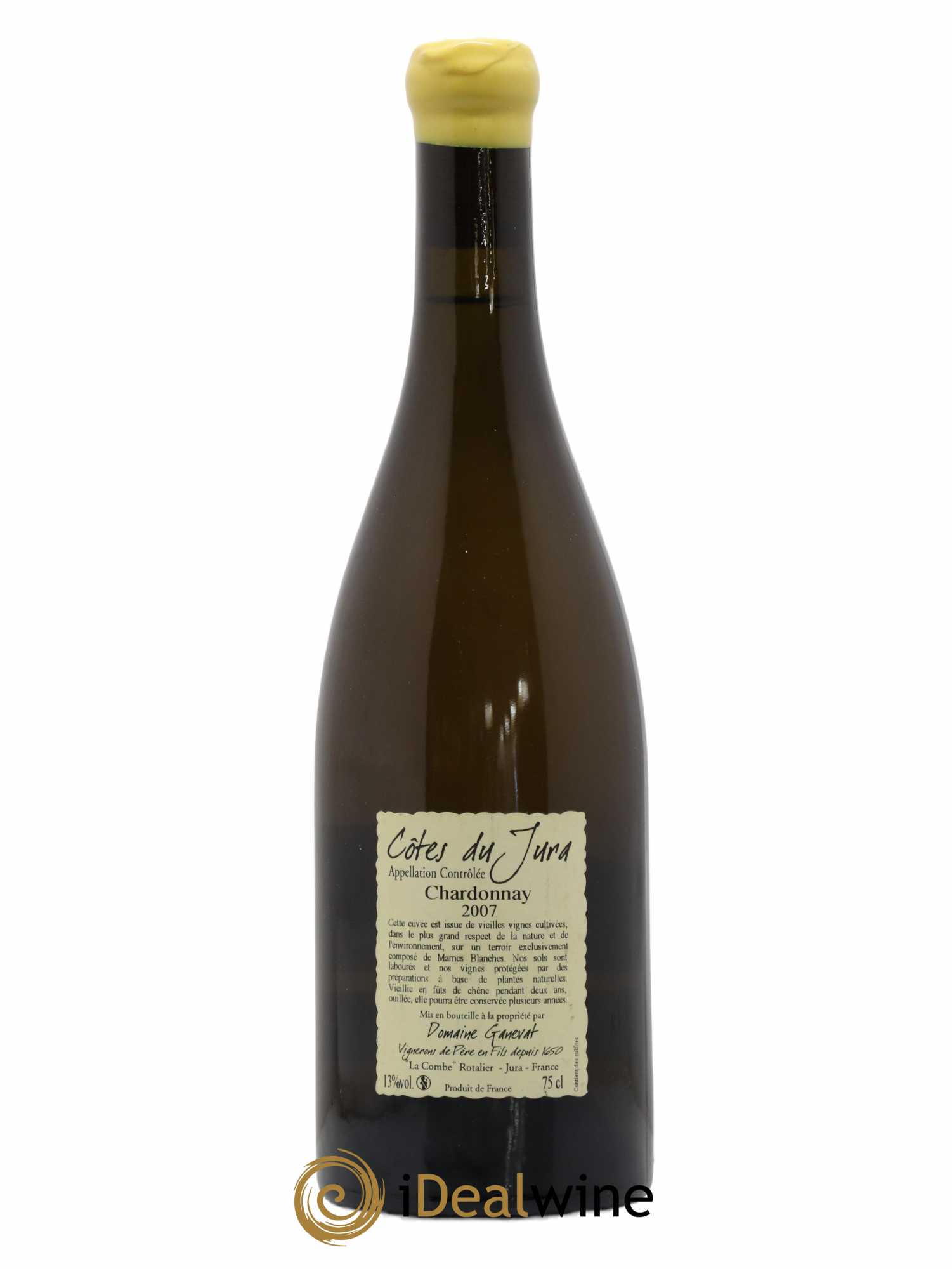 Côtes du Jura Les Grands Teppes Vieilles Vignes Jean-François Ganevat (Domaine) 2007 - Lot de 1 bouteille - 1